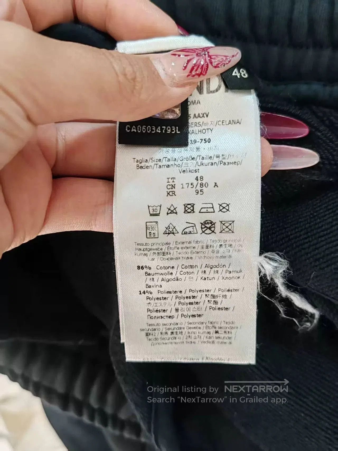 Fendi Fendi Monster Long Pants. Size US 30 / EU 46 - 4 Thumbnail