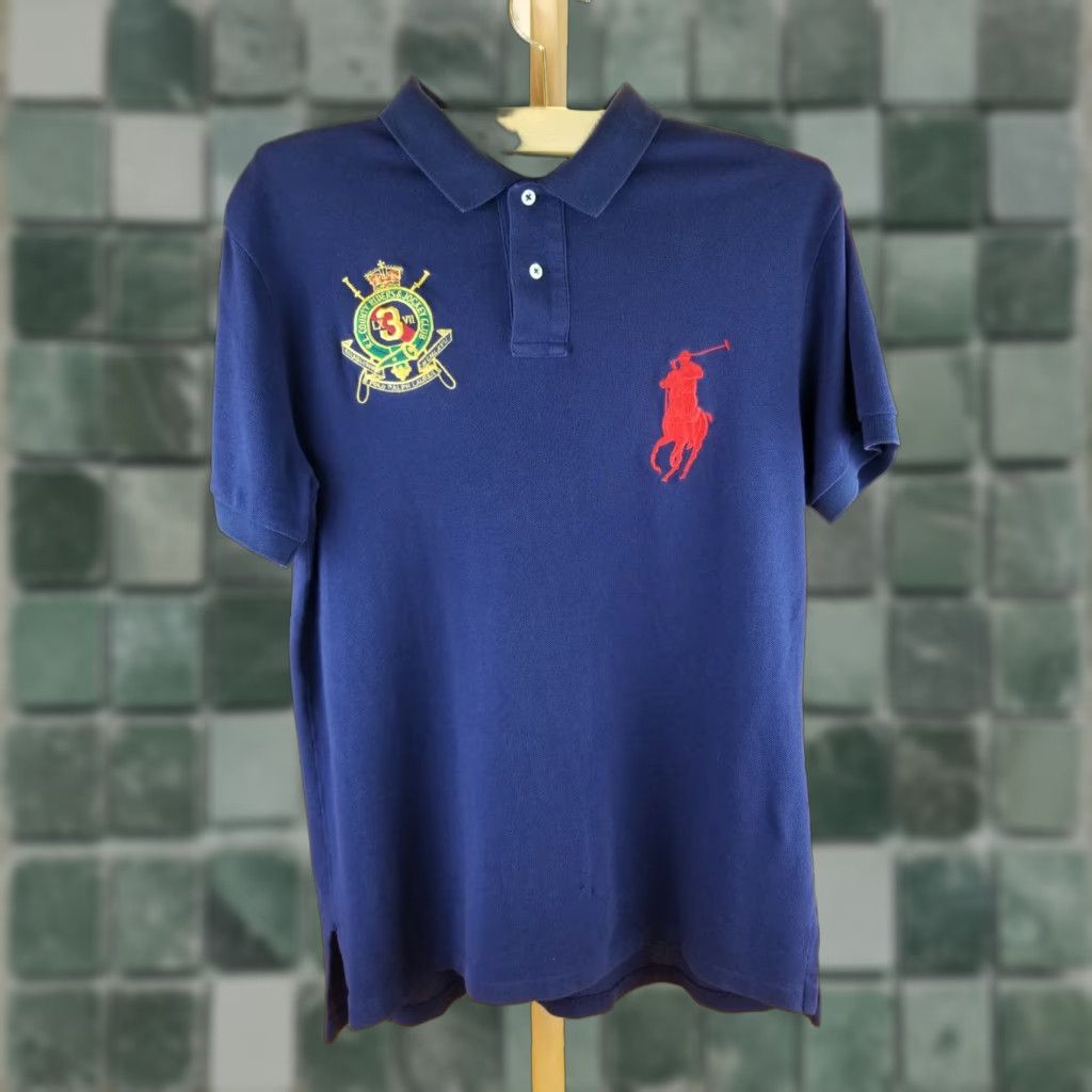 Polo Ralph Lauren VINTAGE RALPH LAUREN POLO SHIRT BLUE SIZE L MEN RL COUNTRY RIDERS & JOCKEY CLUB POLO SHIRT 21 INCH CHEST 29 INCH TOP TO BOTTOM Size US L / EU 52-54 / 3 - 1 Thumbnail