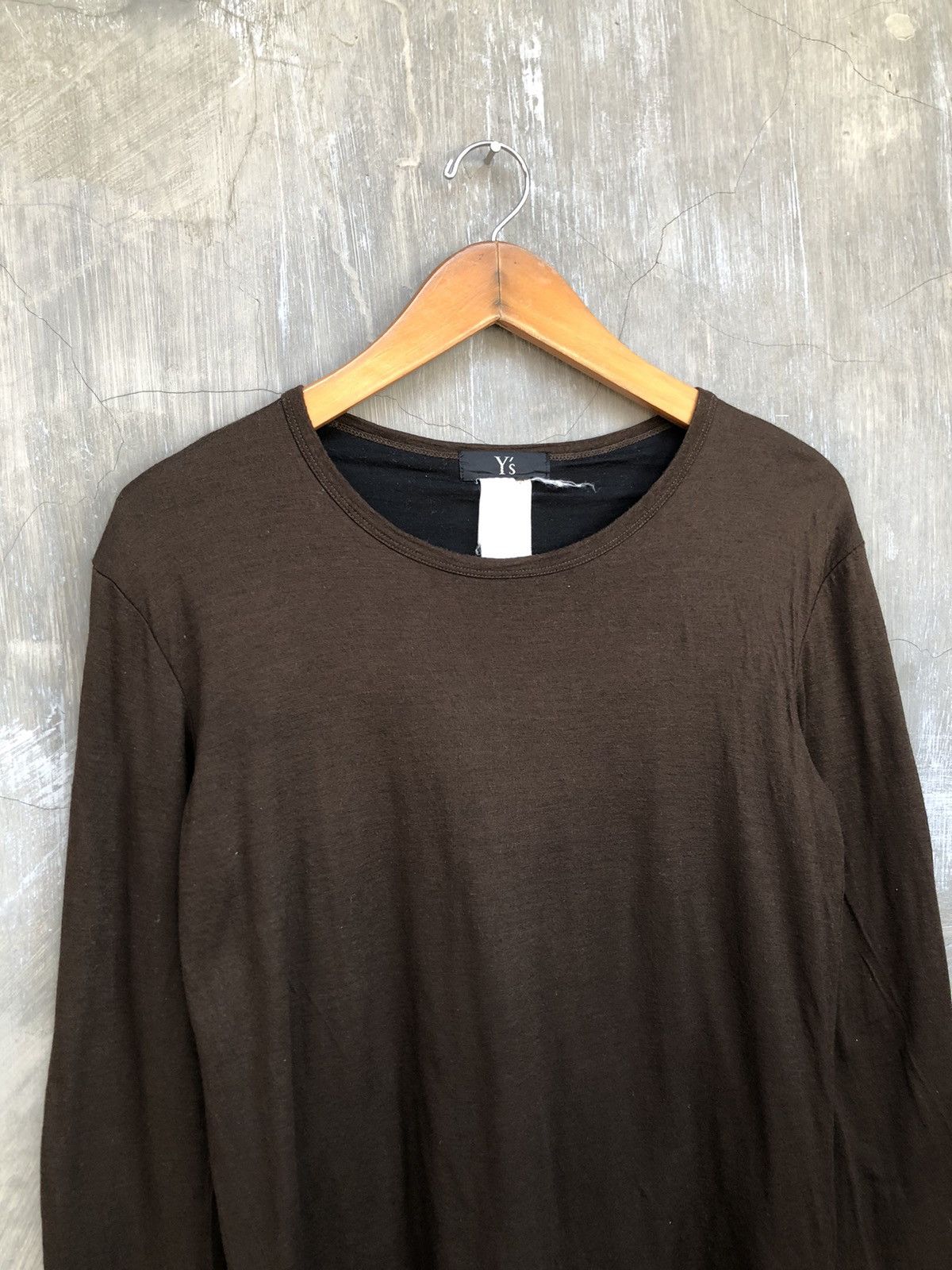 Yohji Yamamoto Yohji Yamamoto Y’s Longsleeve T-shirt Size US M / EU 48-50 / 2 - 2 Thumbnail