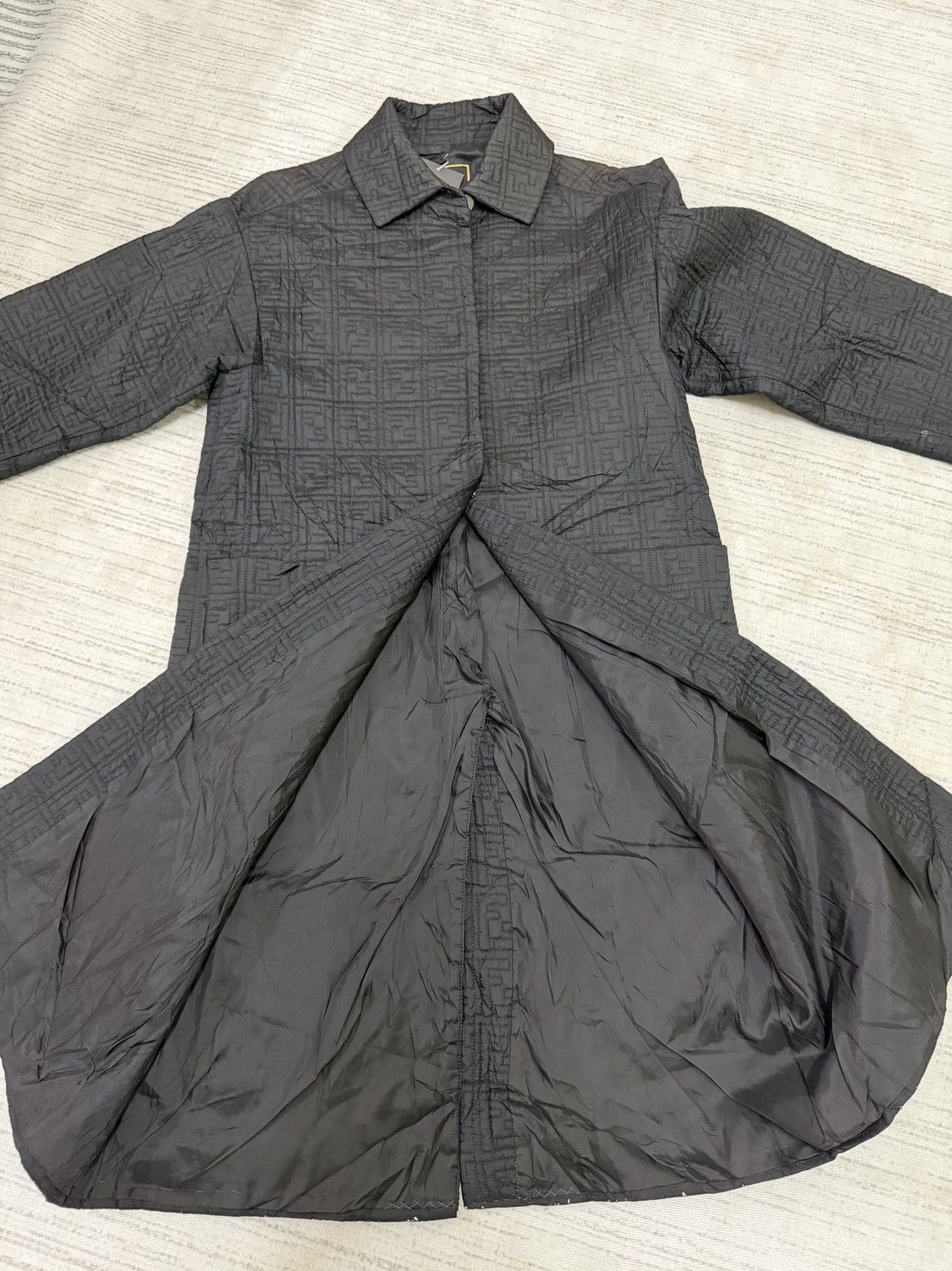 Fendi Vintage 80s fendi zucca long jacket Size US M / EU 48-50 / 2 - 14 Thumbnail