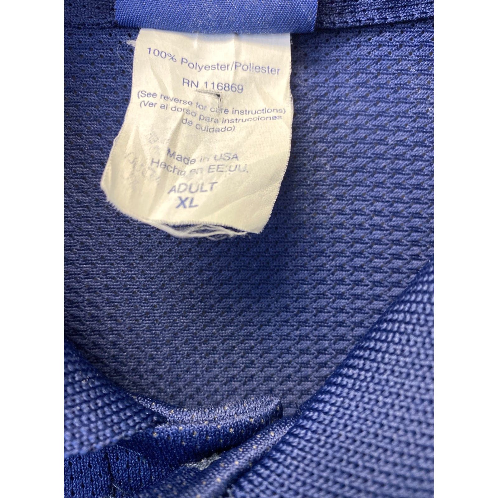 Vintage Vintage Dalco Athletic Polo Shirt Men L Blue Short Sleeve Made in USA 140-24 Size US L / EU 52-54 / 3 - 4 Thumbnail