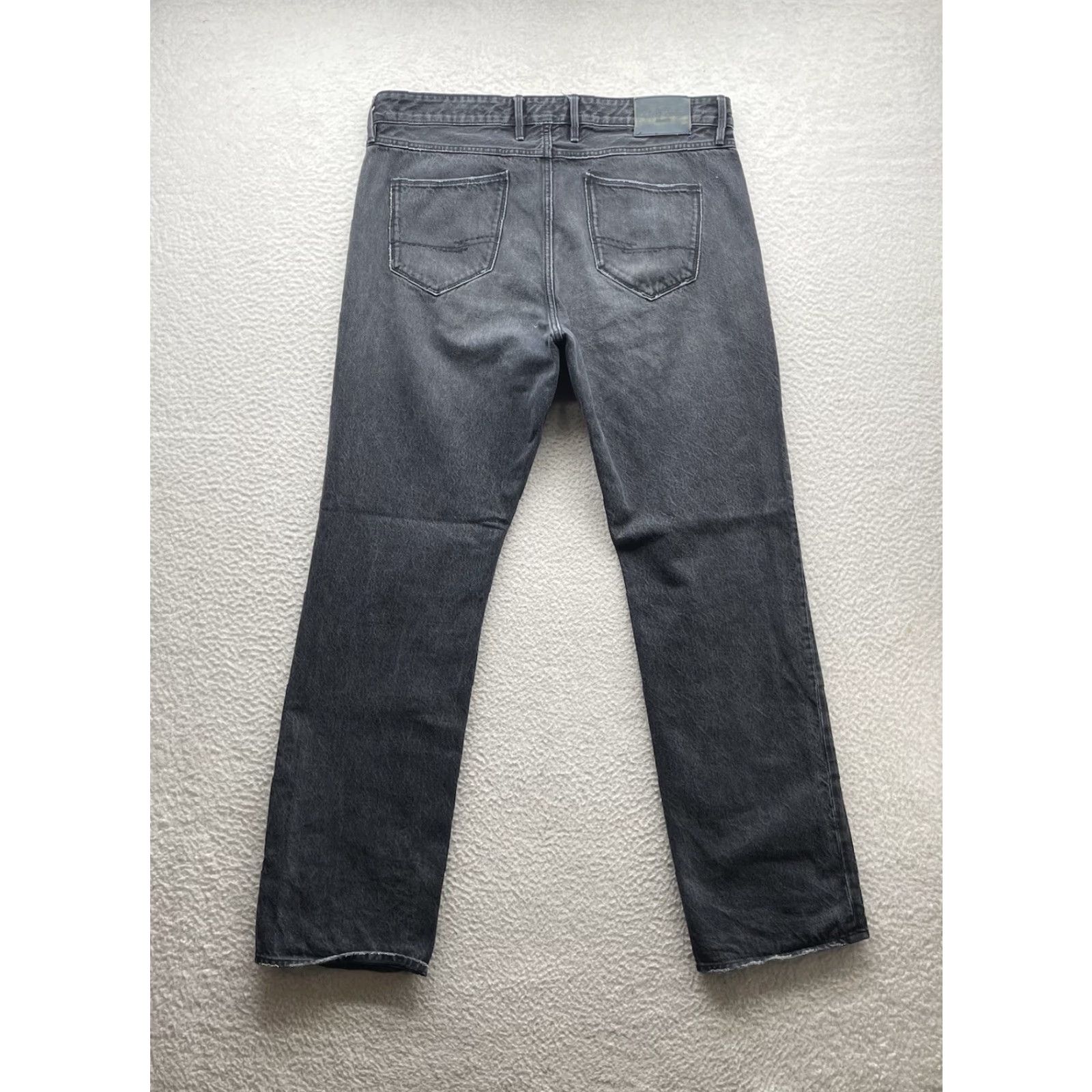 Robert Graham Robert Graham Jeans Mens 39x34 Dark Gray Straight Leg Designer Casual Jeans Size US 39 - 7 Thumbnail