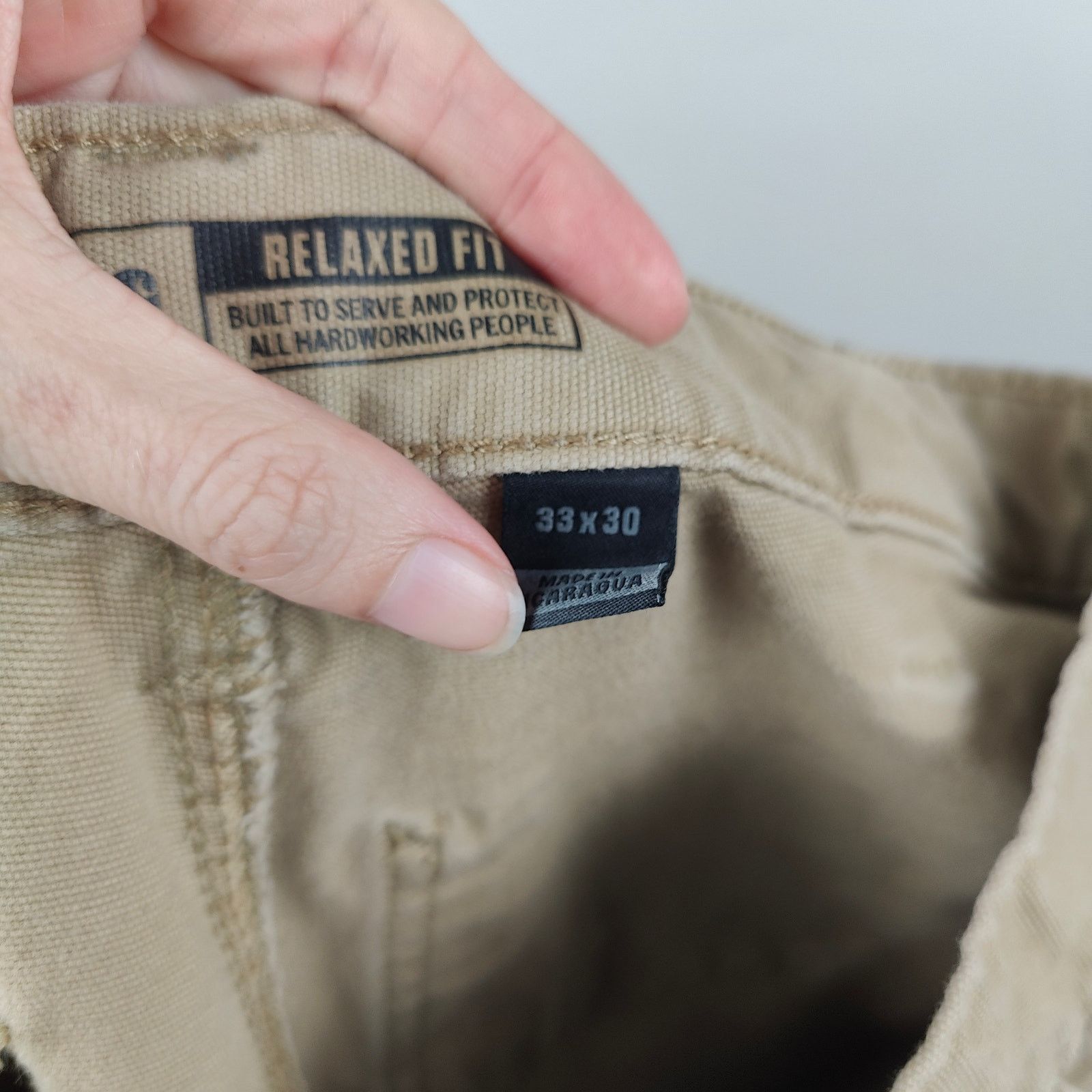 Carhartt Carhartt Rugged Flex Relaxed Fit Canvas Work Pants Mens 33 Size US 33 - 9 Thumbnail