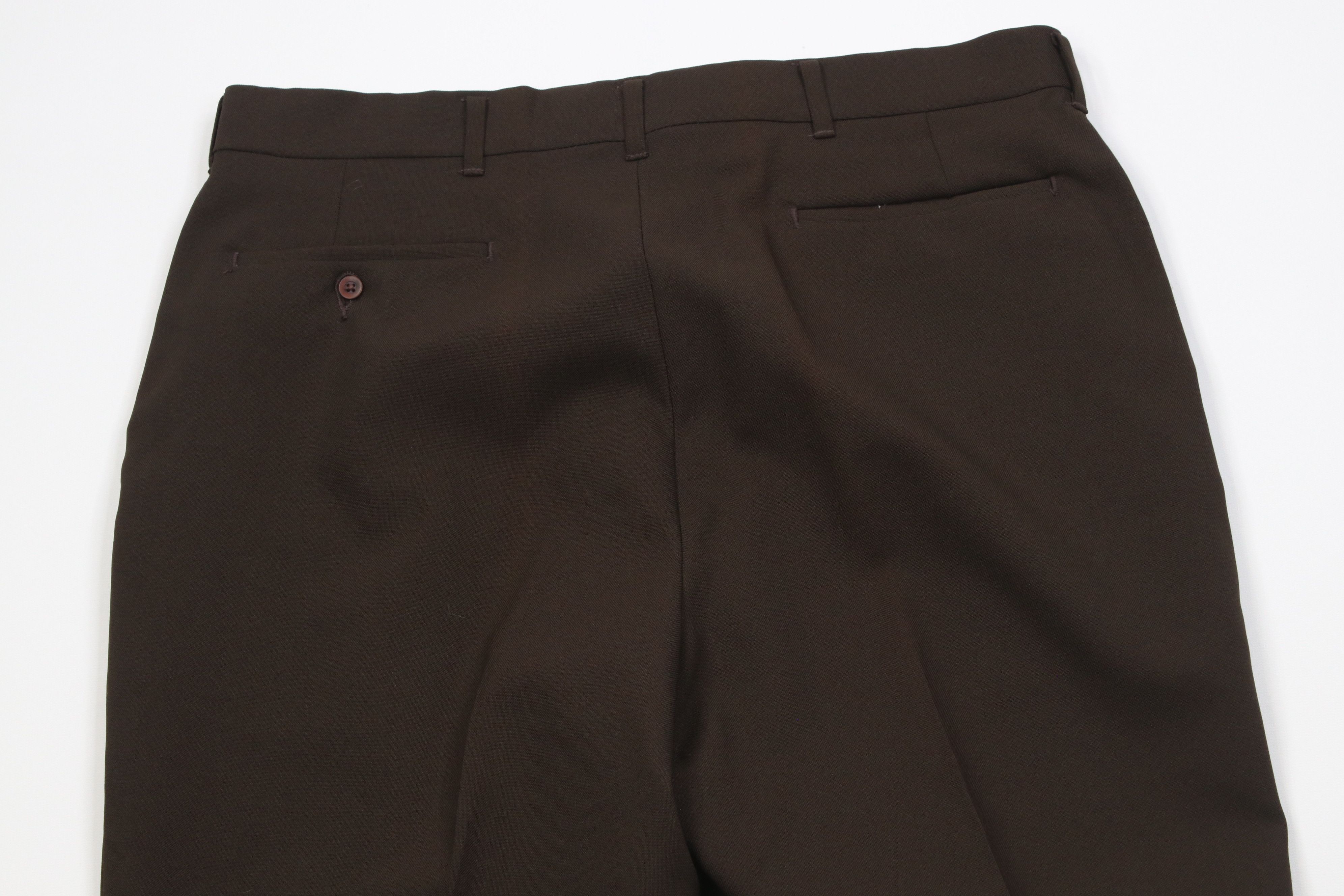 Vintage Vintage 90s Streetwear Flared Wide Leg Chino Pants Brown Size US 36 / EU 52 - 12 Thumbnail