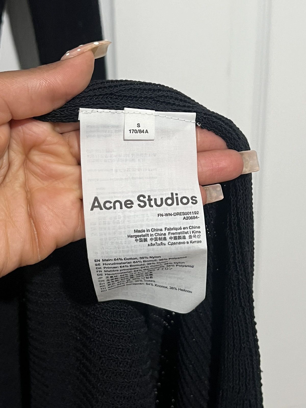 Acne Studios Acne Studios Open Knit Dress Size S / US 4 / IT 40 - 6 Thumbnail