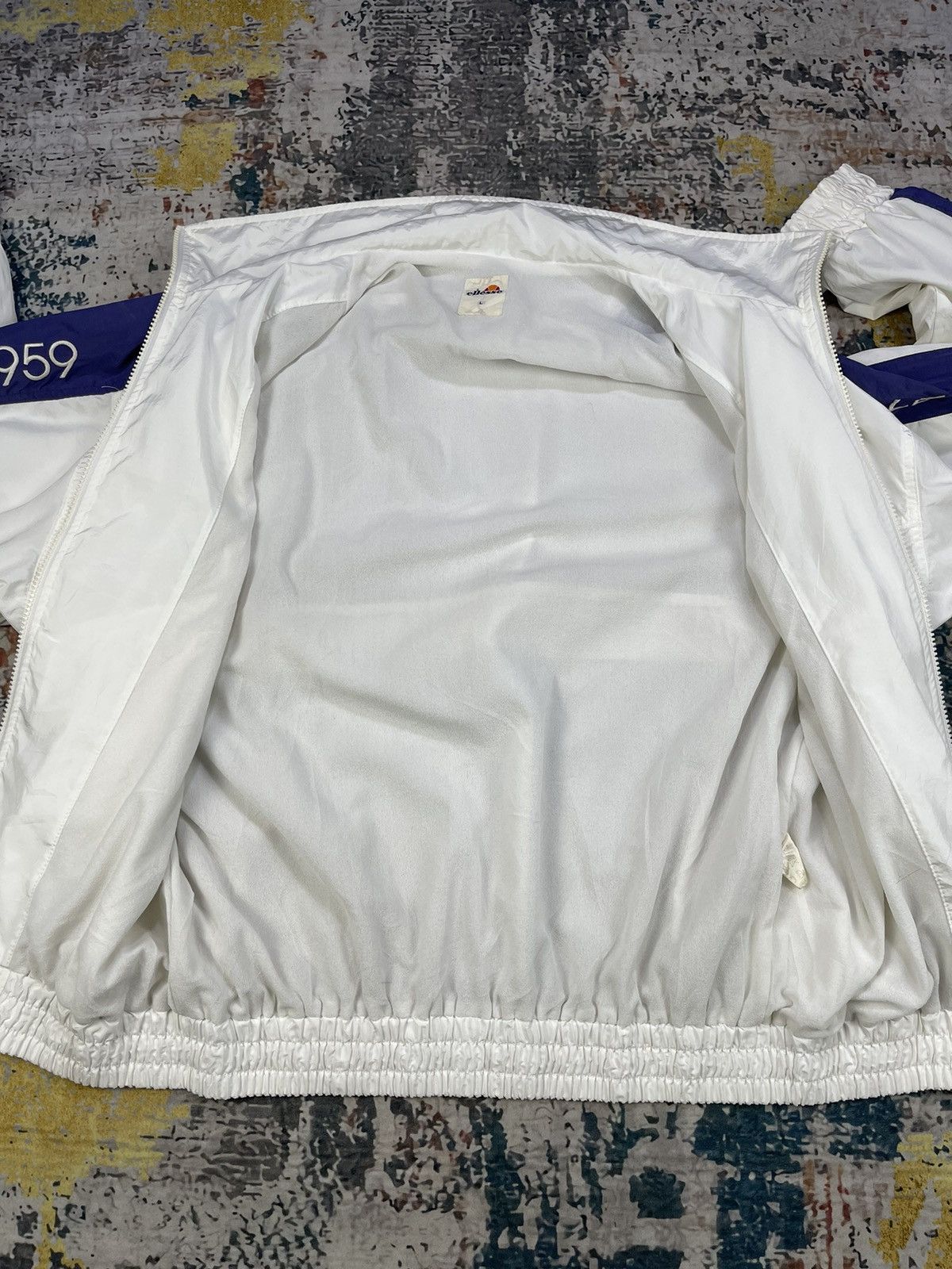 Ellesse Vintage Sportswear Ellesse Perugia 1959 Nylon Windbreaker Size US L / EU 52-54 / 3 - 9 Thumbnail