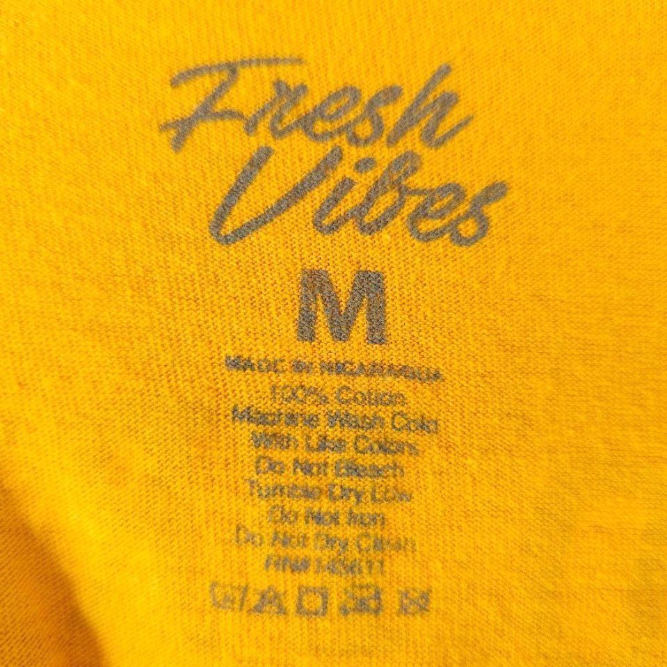 Vintage Good Friends Bad Habits T Shirt Mens Size Medium Yellow Grim Reaper Beers Shirt Size US M / EU 48-50 / 2 - 6 Thumbnail