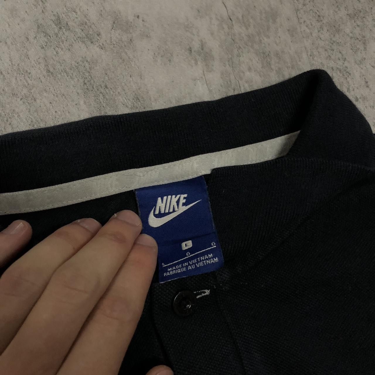 Nike Black Nike polo shirt #poloshirt Size US L / EU 52-54 / 3 - 3 Thumbnail