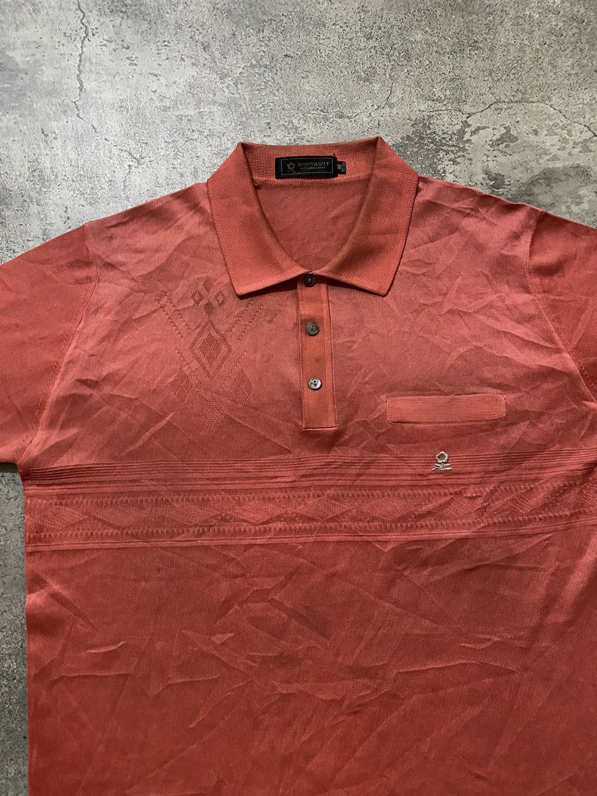 Montagut Vintage Montagut Paris Polo Shirt Size US L / EU 52-54 / 3 - 2 Thumbnail