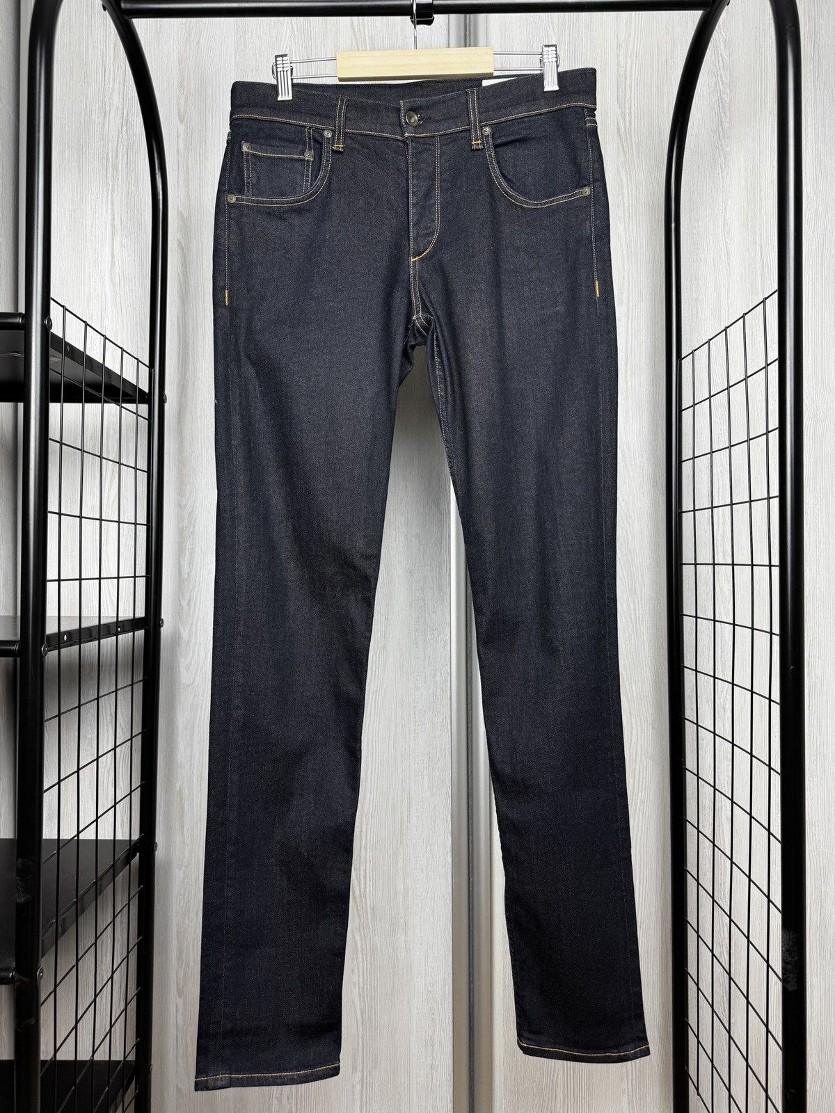 Rag & Bone Rag & Bone indigo blue standard issue skinny leg denim jeans Size US 32 / EU 48 - 7 Thumbnail