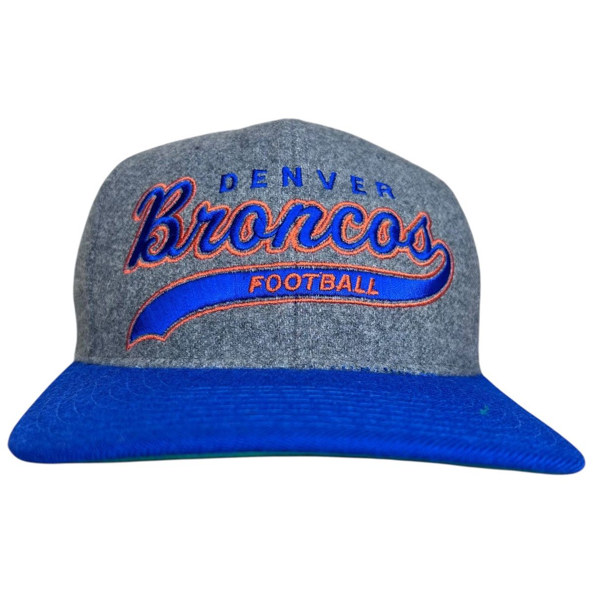 Starter 1980s NFL Denver Broncos Starter Wool Tail Sweep Snapback Size ONE SIZE - 1 Thumbnail