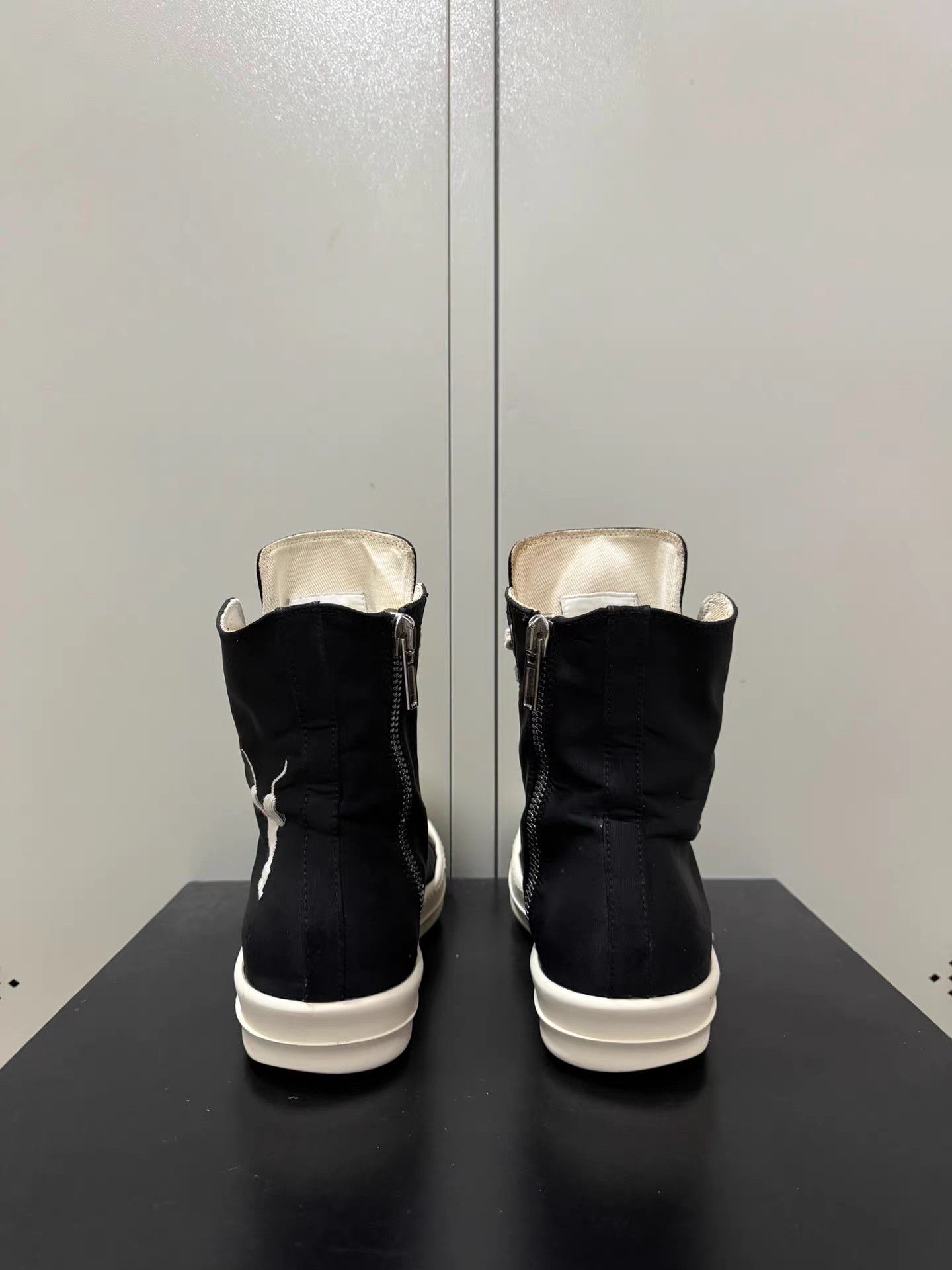 Rick Owens Rick Owens Drkshdw Converse high-top sneakers Size US 7 / EU 40 - 3 Thumbnail