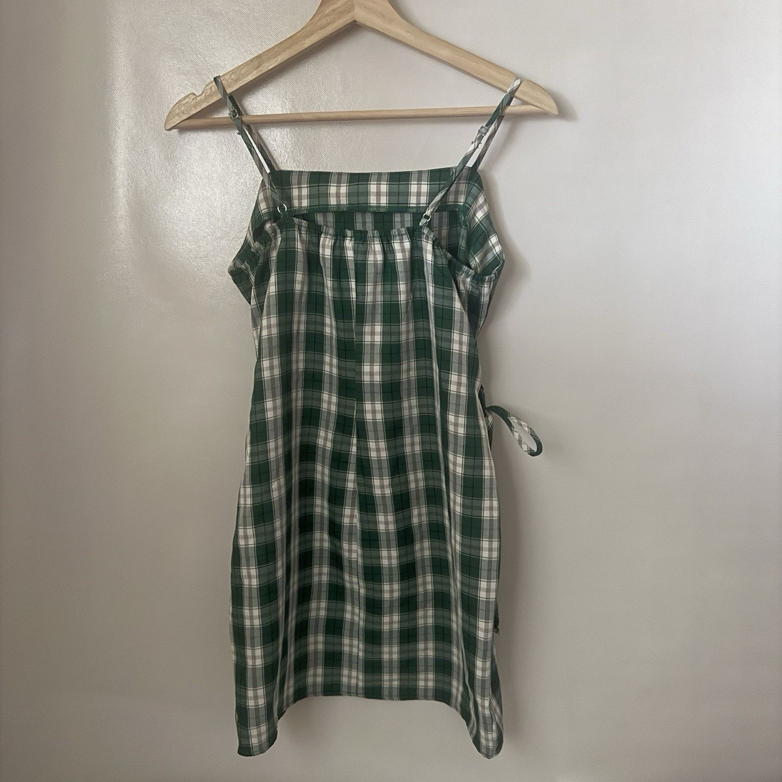 Other Y2K Plaid Lace up Slit School Girl Sexy Mini Clueless Dress Size M / US 6-8 / IT 42-44 - 2 Thumbnail