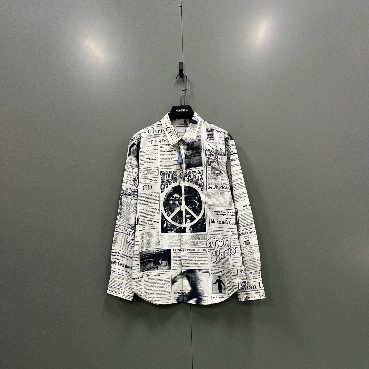 Dior Dior spaper Letter Print Shirt Size US XS / EU 42 / 0 - 1 Thumbnail