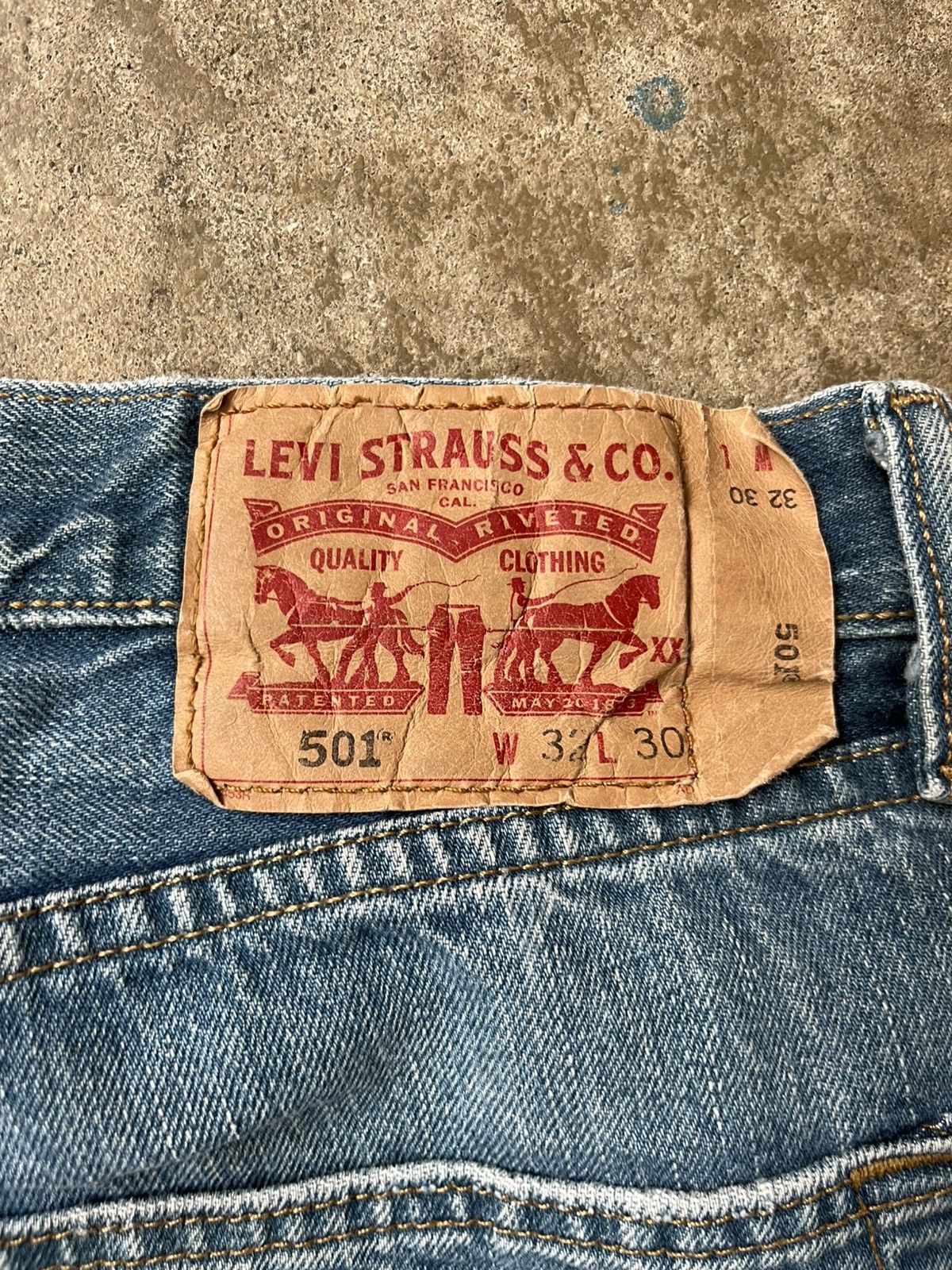 Levi's Levi’s 501 Denim Size US 30 / EU 46 - 9 Thumbnail