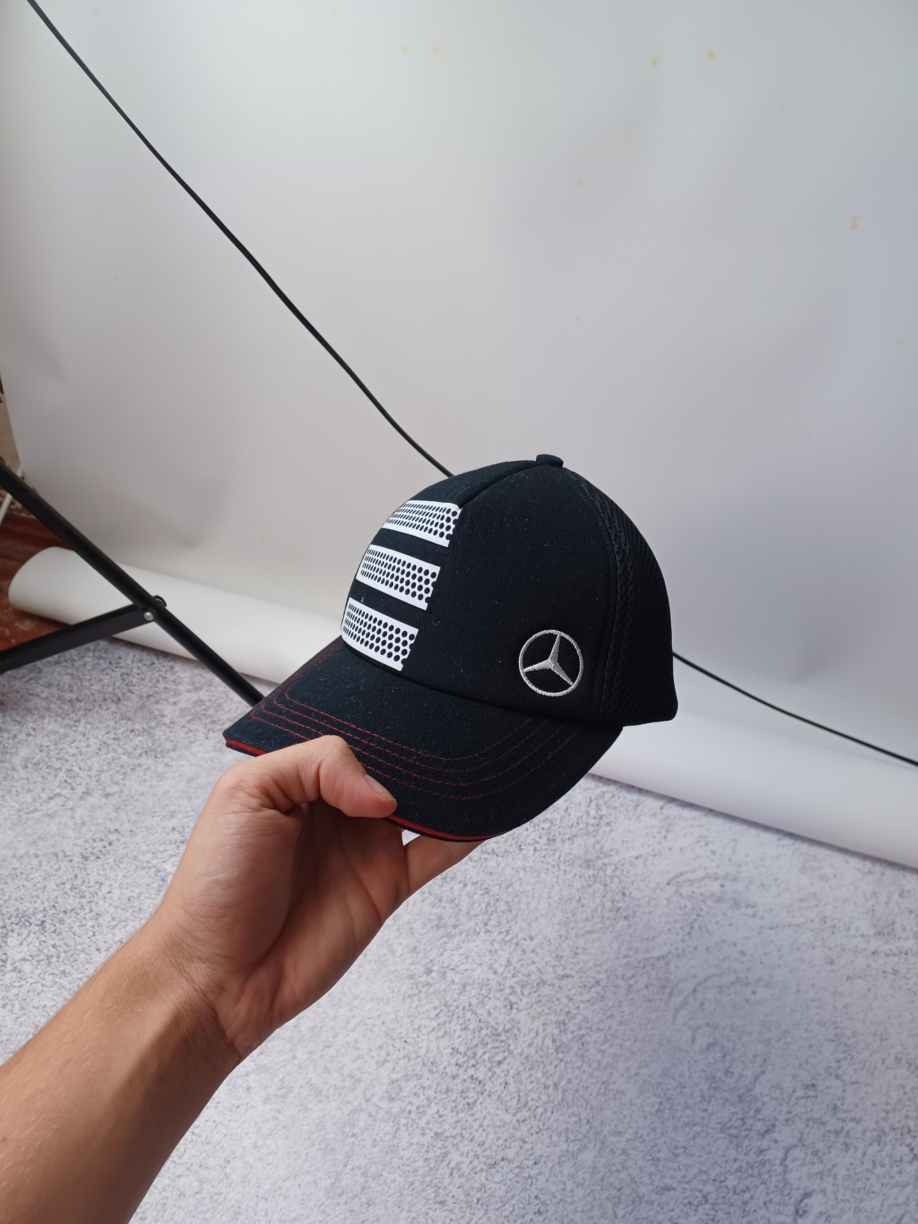 Mercedes-Benz Mercedes Benz Cap Hat Vintage Racing Big Logo Size ONE SIZE - 1 Thumbnail