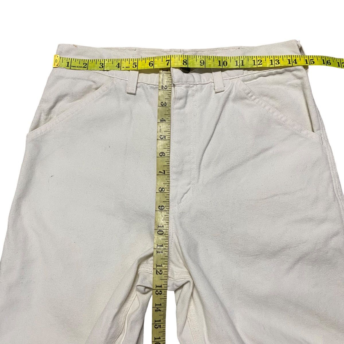 Carhartt Vintage Carhartt White Duck Canvas Carpenter Pants Size US 29 - 15 Thumbnail