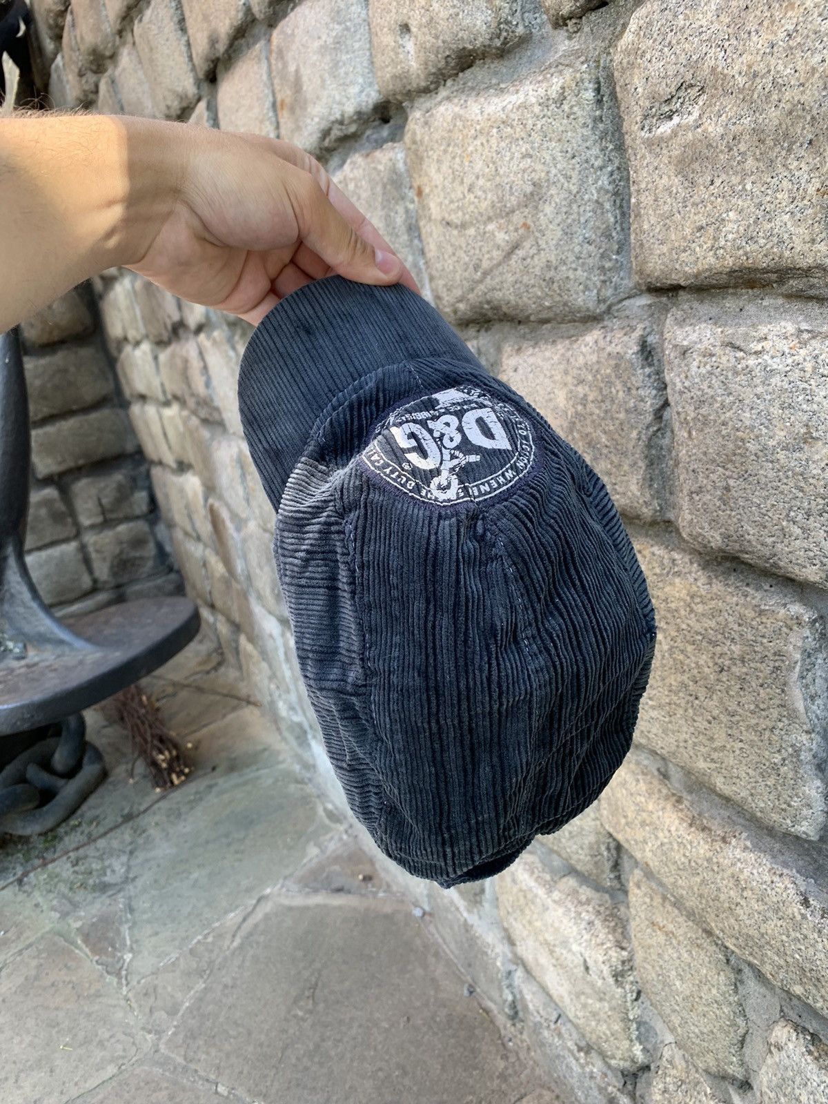 Dolce & Gabbana Vintage Dolce & Gabbana Corduroy Logo Cap Hat Size ONE SIZE - 9 Thumbnail