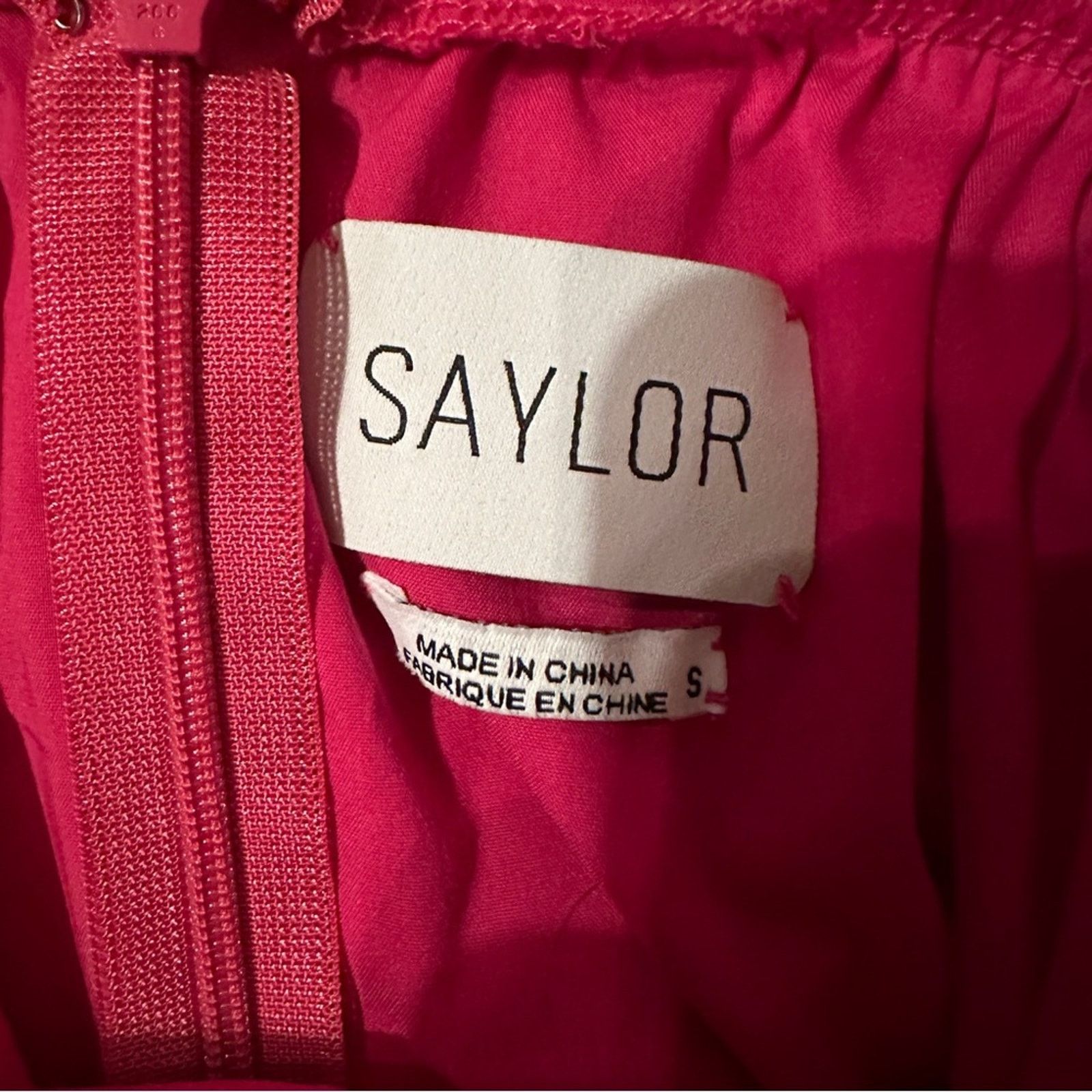 Saylor Saylor Karalyn Hot Pink Tiered Ruffle Sleeveless Mini Dress Size S / US 4 / IT 40 - 7 Thumbnail