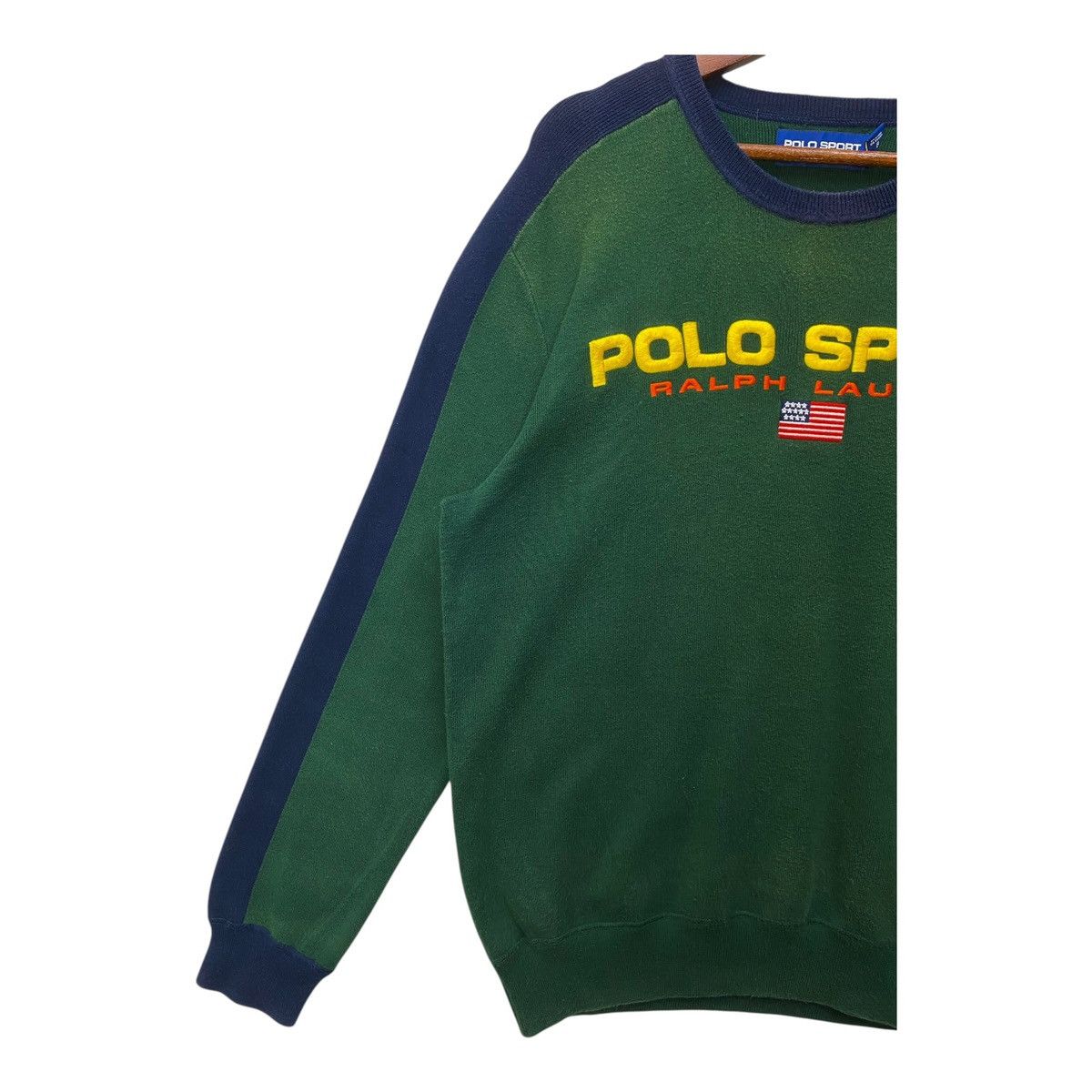 Polo Ralph Lauren Polo Sport Ralph Lauren Sweatshirt Spellout Embroidery Size US M / EU 48-50 / 2 - 3 Thumbnail