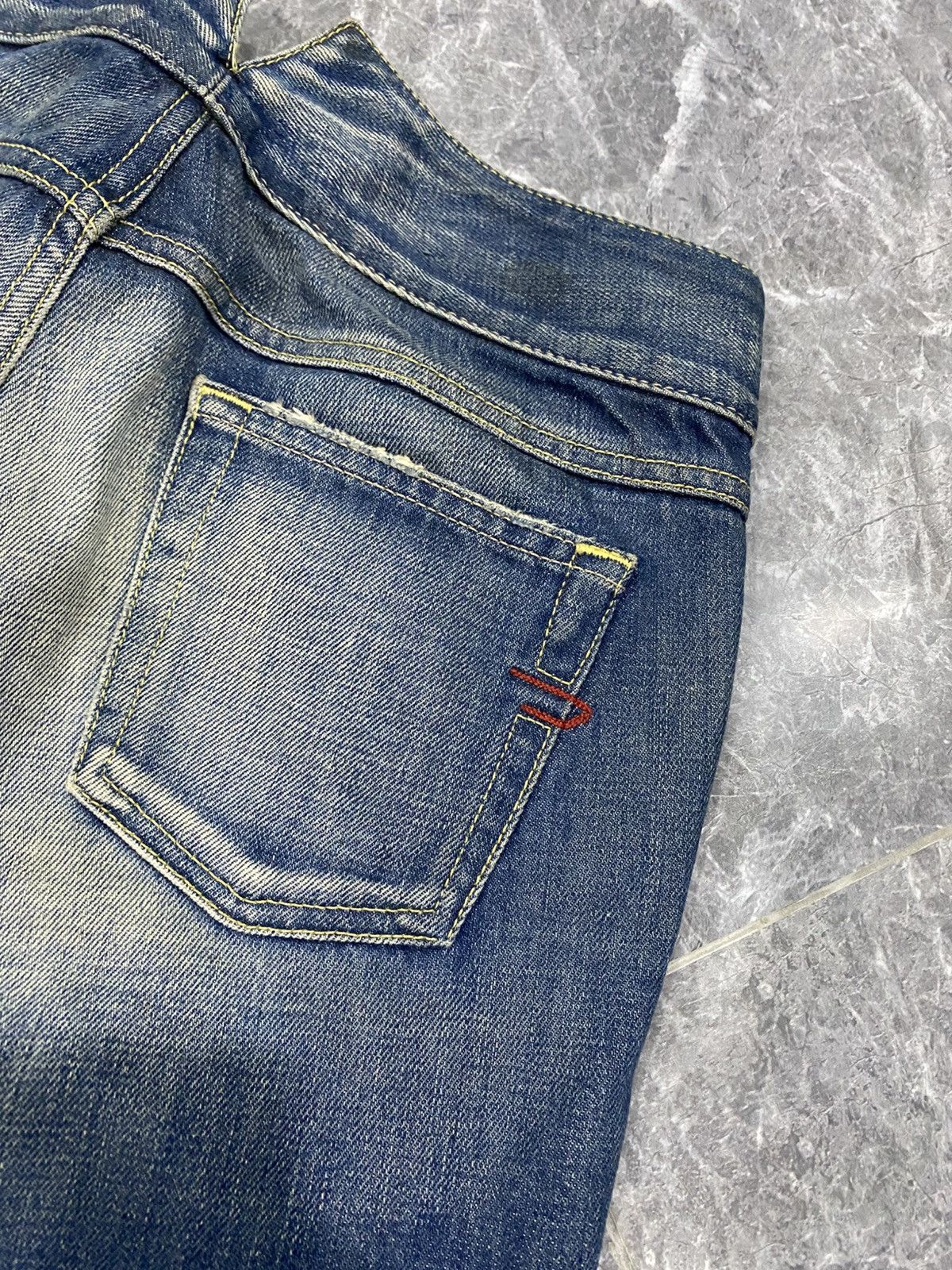 Diesel × Vintage Vintage Diesel Denim Selvedge Jeans Size US 30 / EU 46 - 9 Thumbnail