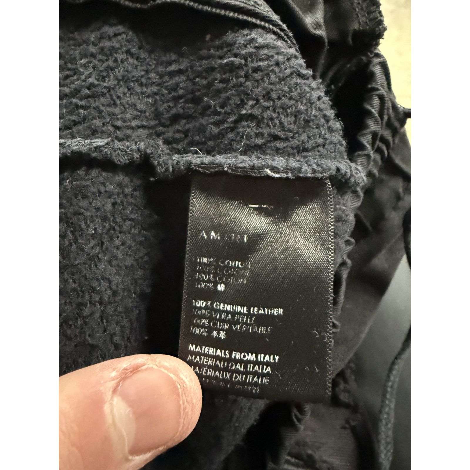 Amiri Amiri Distressed Black Patch Sweats Used Large Size US 36 / EU 52 - 3 Thumbnail