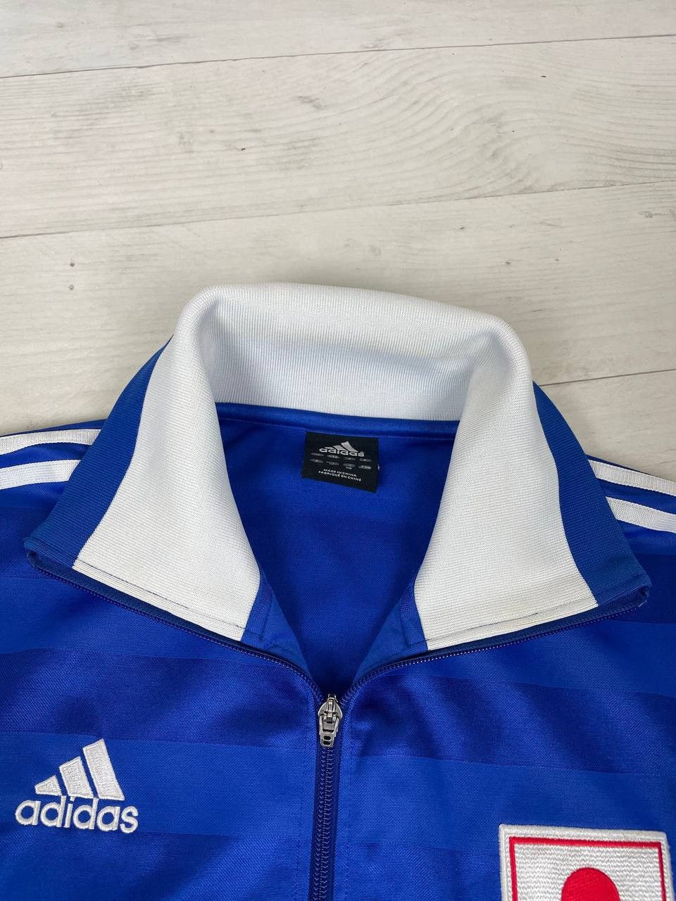Adidas Vintage Adidas Japan Training Football Track Jacket Soccer Size US L / EU 52-54 / 3 - 10 Thumbnail