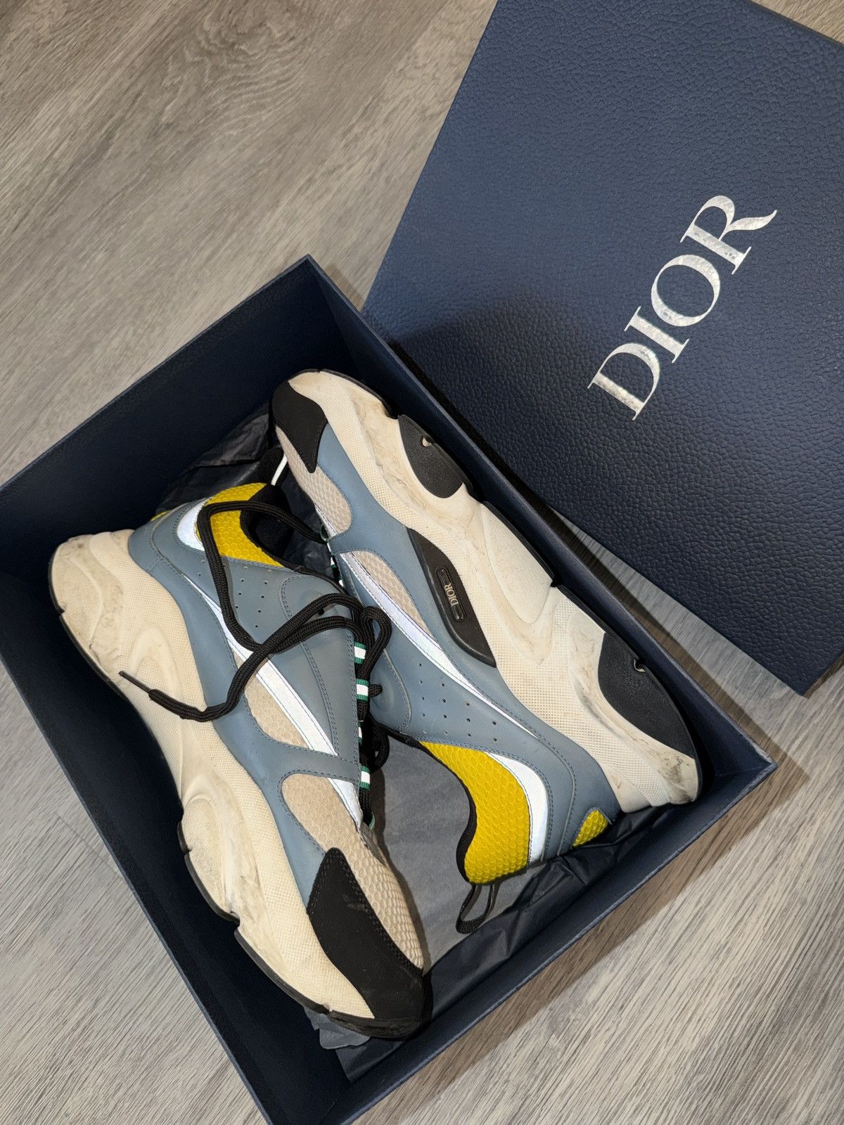 Dior Dior B22 sneakers Mens size 46 used with box authentic Size US 13 / EU 46 - 13 Thumbnail