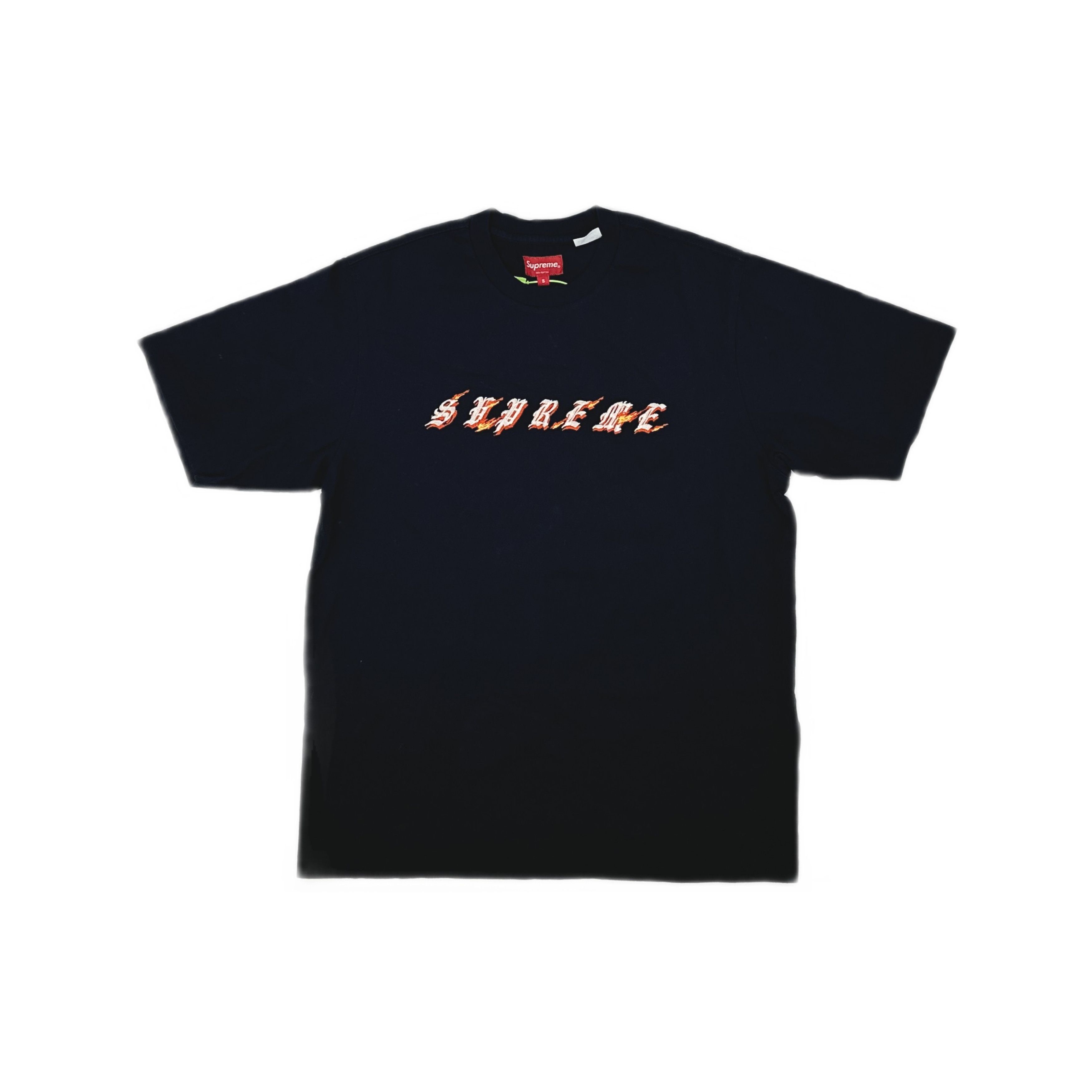 Supreme Supreme Flames T-Shirt Size S Size US S / EU 44-46 / 1 - 1 Thumbnail
