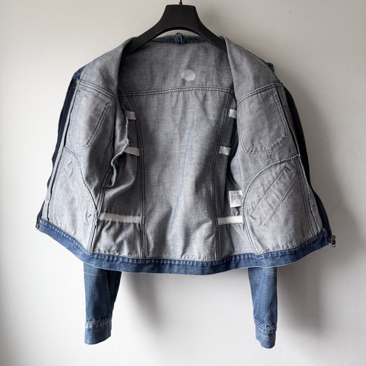Gucci Gucci By Tom Ford SS2004 Cropped Denim Western Moto Jacket Size US M / EU 48-50 / 2 - 9 Thumbnail