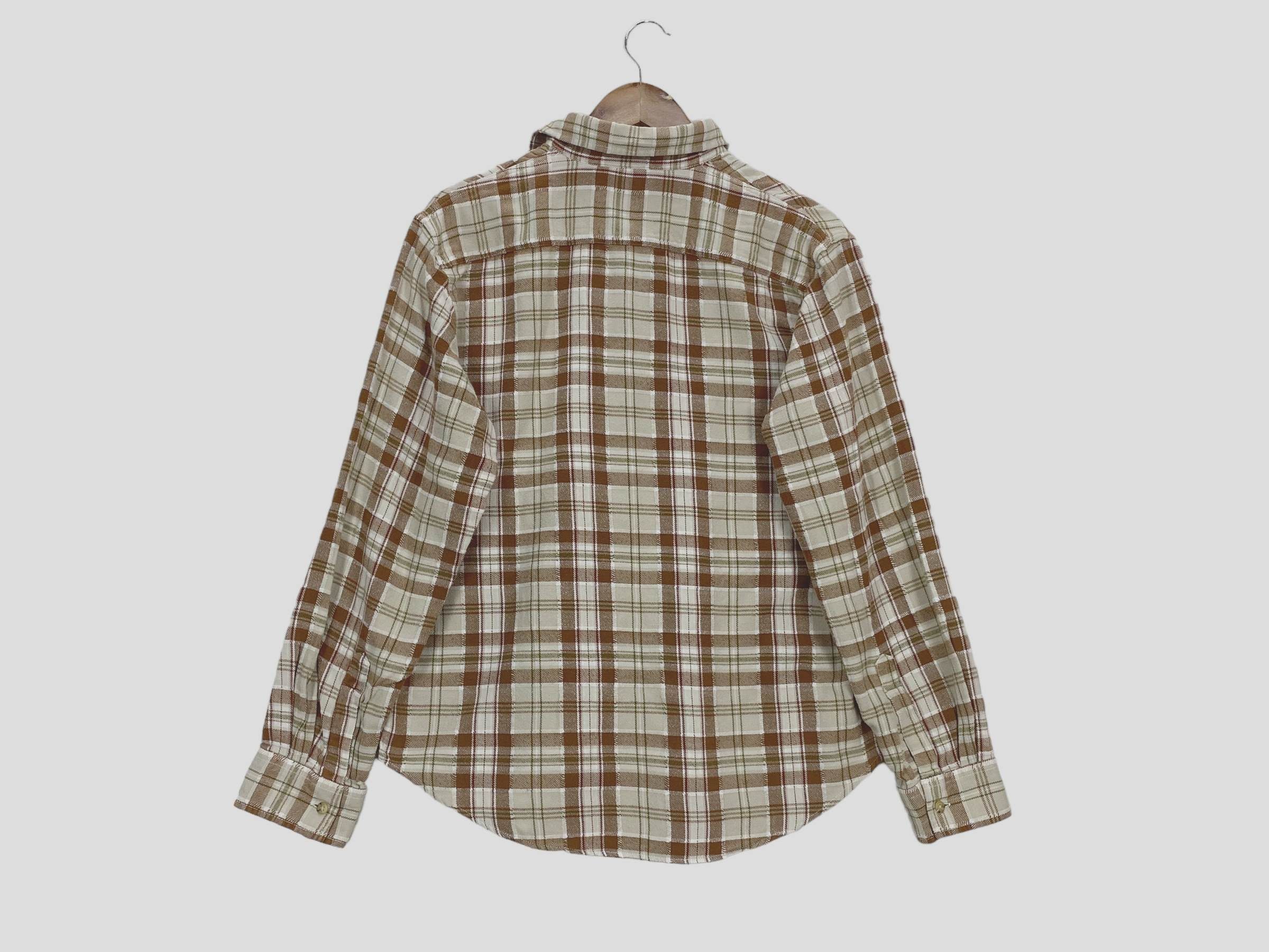 Oshkosh Vintage Oshkosh Plaid Flannel Shirt 90s Workwear Button-Up Size US S / EU 44-46 / 1 - 2 Thumbnail