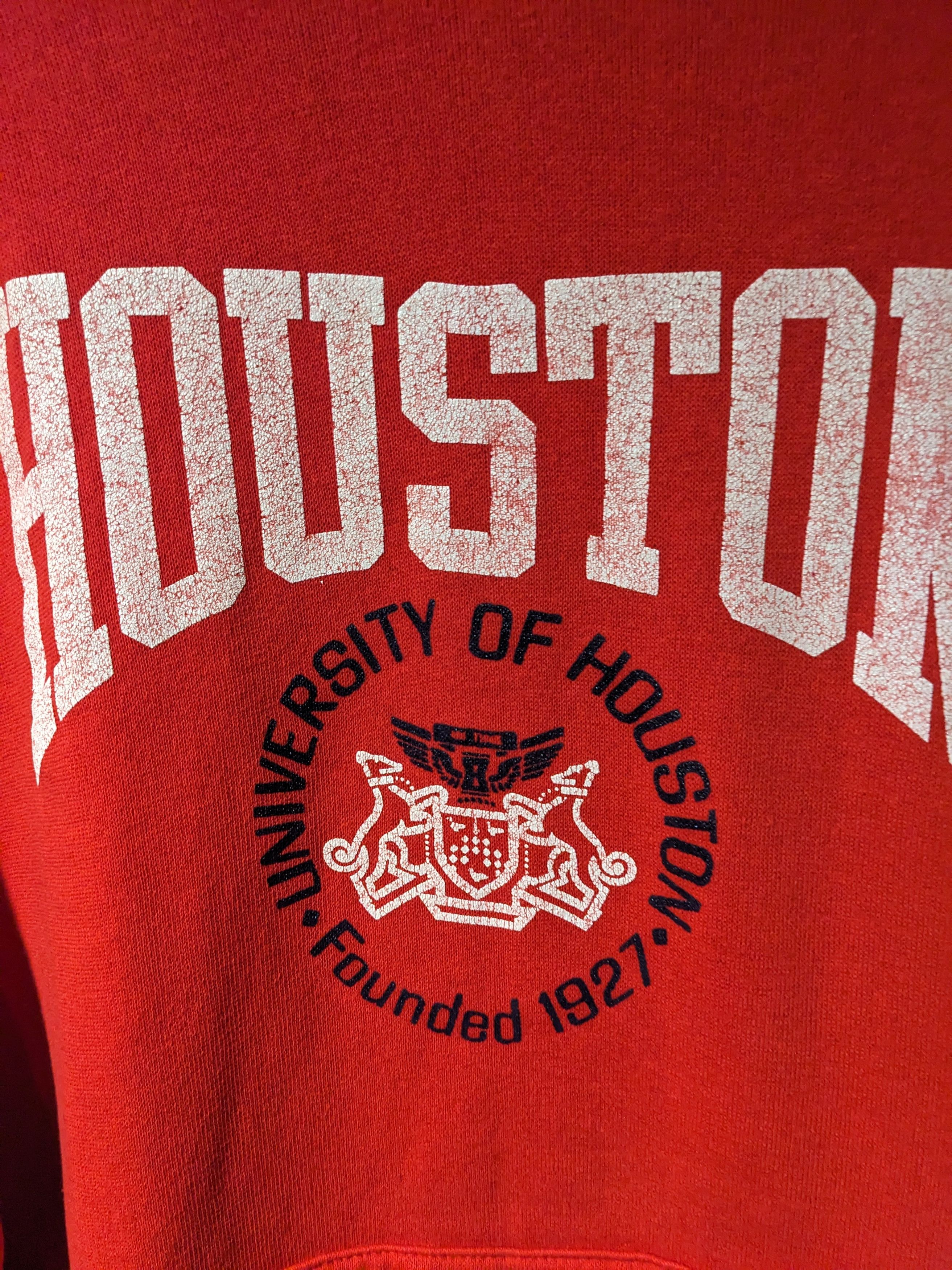 Champion × Vintage Vintage 80s University of Houston Champion X-Large Hoodie Size US XL / EU 56 / 4 - 2 Thumbnail