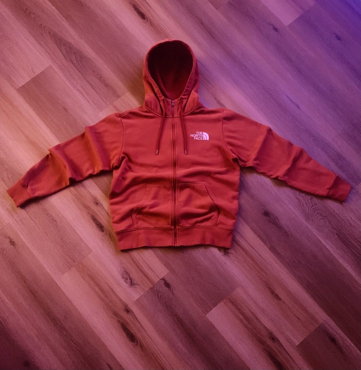 The North Face Orange The North face zip up hoodie Size US M / EU 48-50 / 2 - 2 Thumbnail