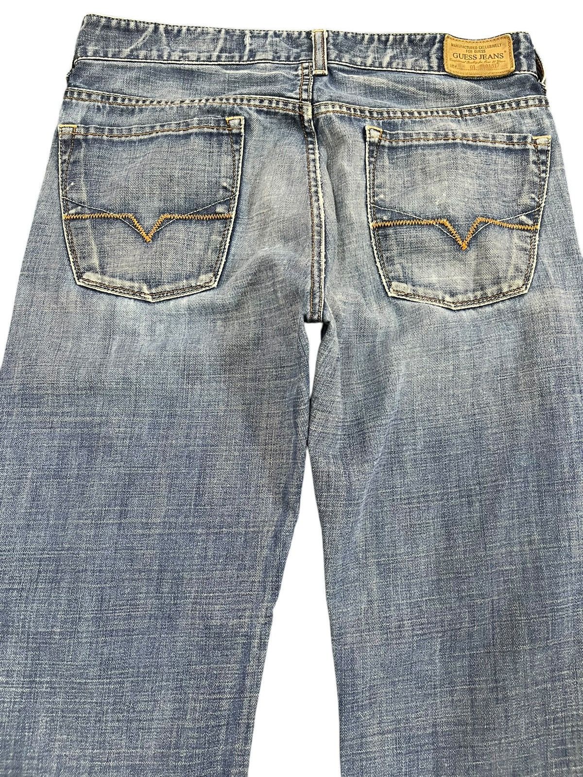 Guess Vintage Guess The Cliff Flare Bootcut Denim Size US 34 / EU 50 - 6 Thumbnail