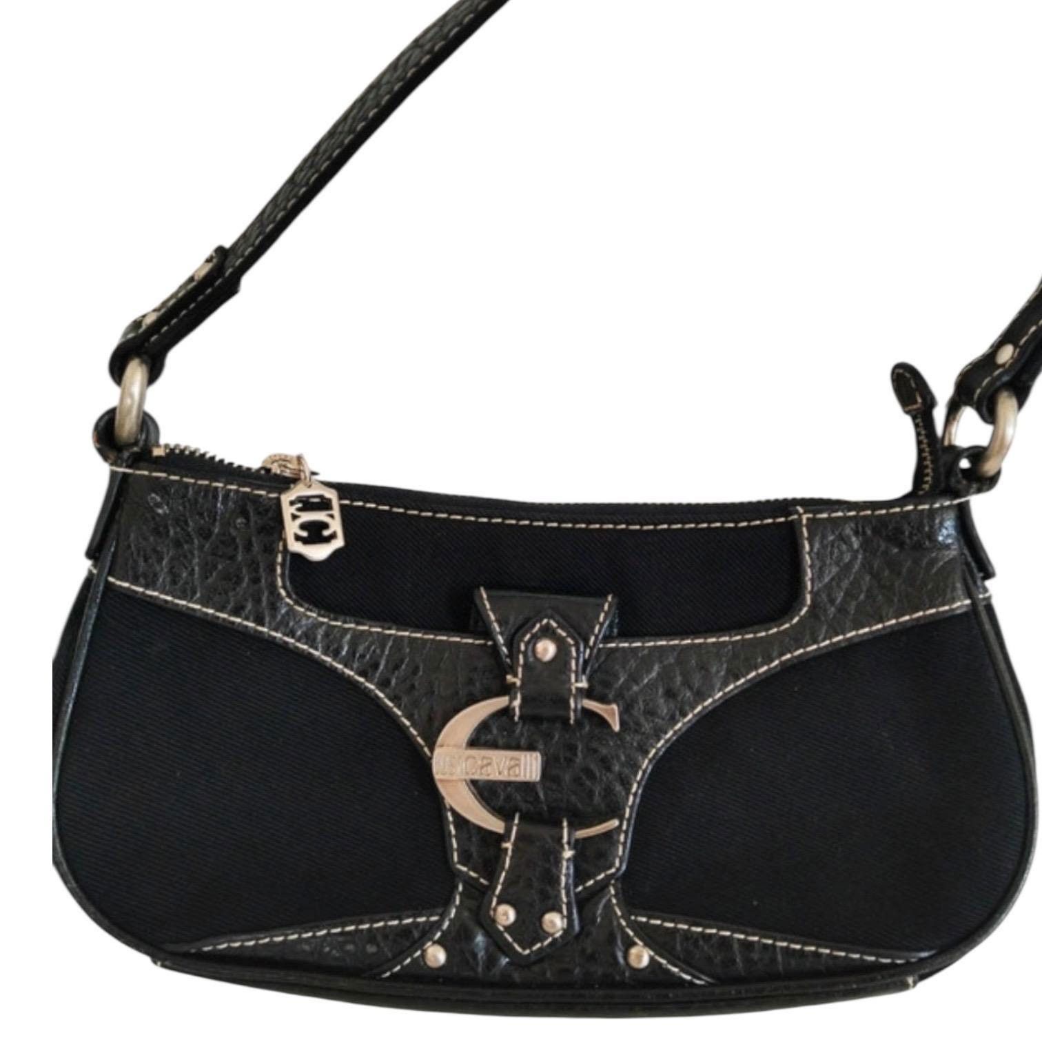 Roberto Cavalli The Cavalli Leather Minimal Bag Size ONE SIZE - 1 Thumbnail