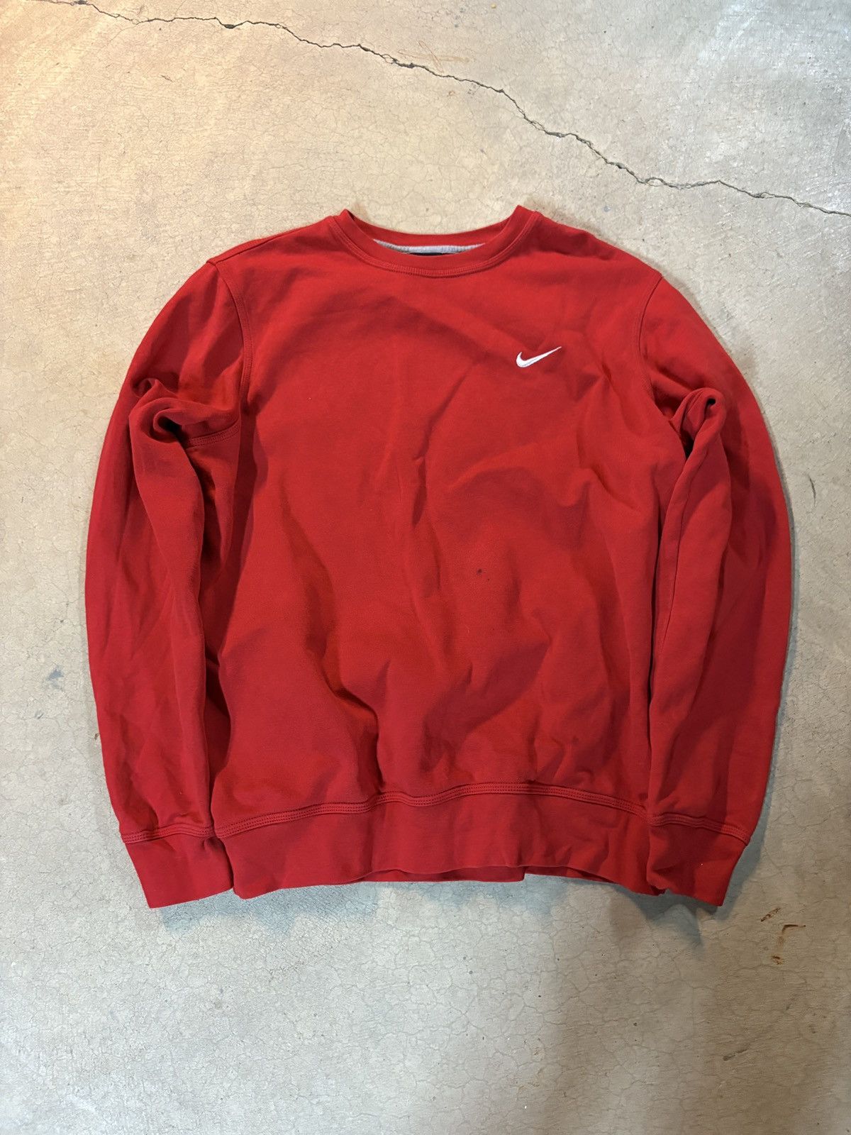Nike Nike Y2K Crewneck Sweatshirt Red Size XL Size US XL / EU 56 / 4 - 1 Thumbnail