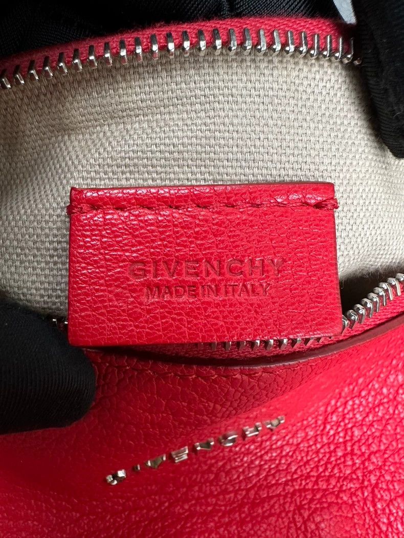 Givenchy Givenchy Red Pandora Soft Box Bag Size ONE SIZE - 9 Thumbnail