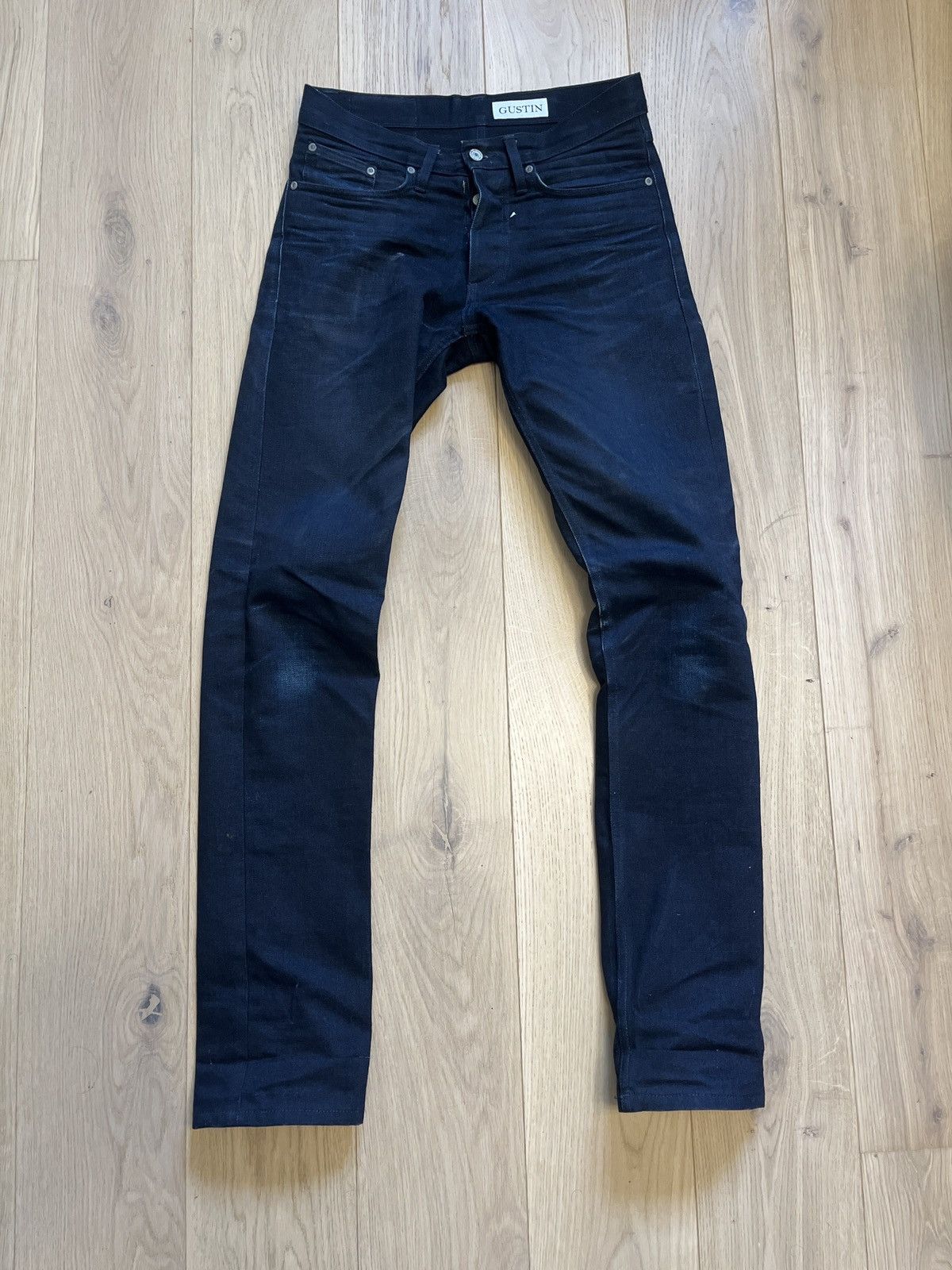 Gustin Gustin slim selvedge raw denim Size US 30 / EU 46 - 1 Thumbnail