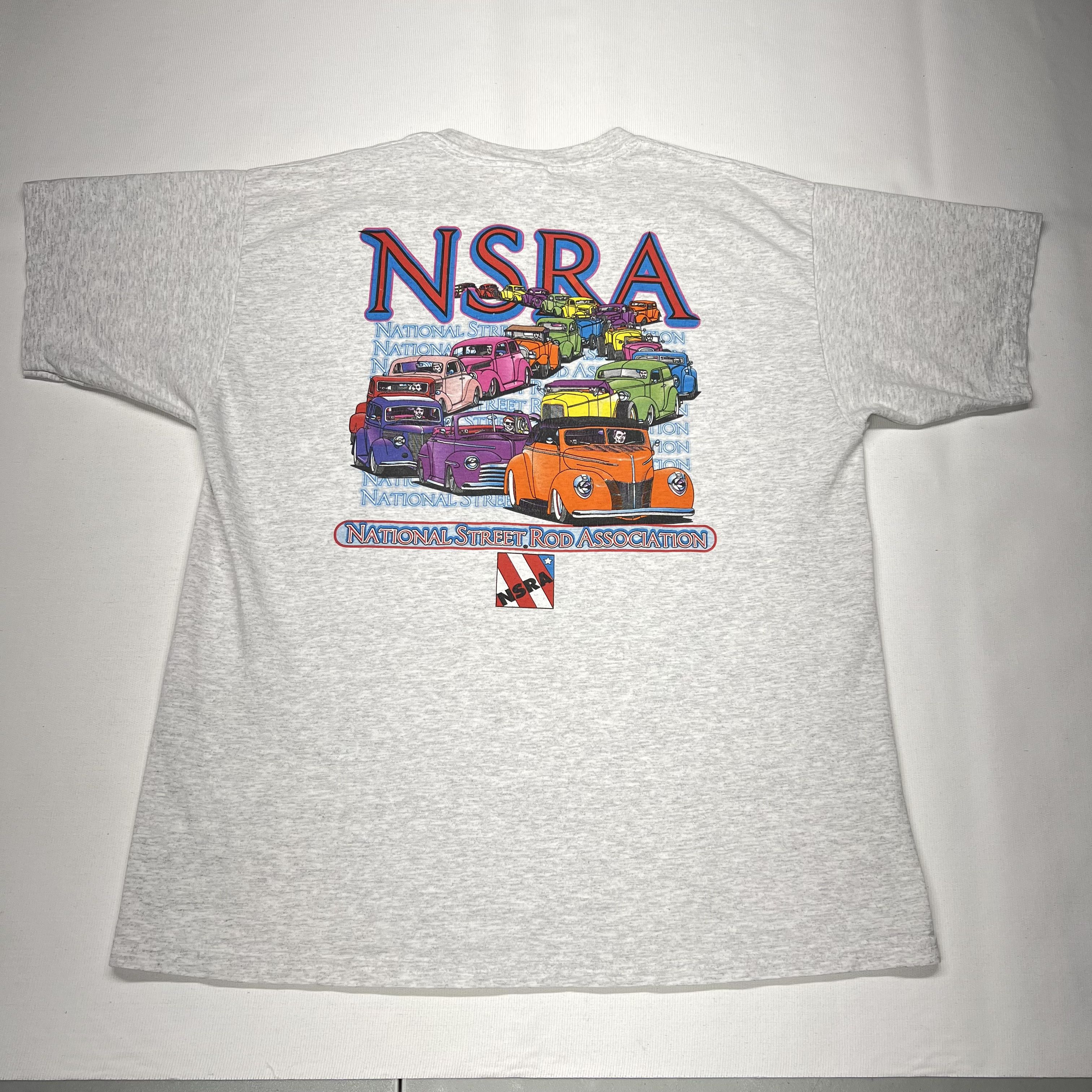 Gildan × Vintage Street Rod Tee Shirt Grey Car Classic NSRA Auto Graphic Y2K Size US XL / EU 56 / 4 - 1 Thumbnail