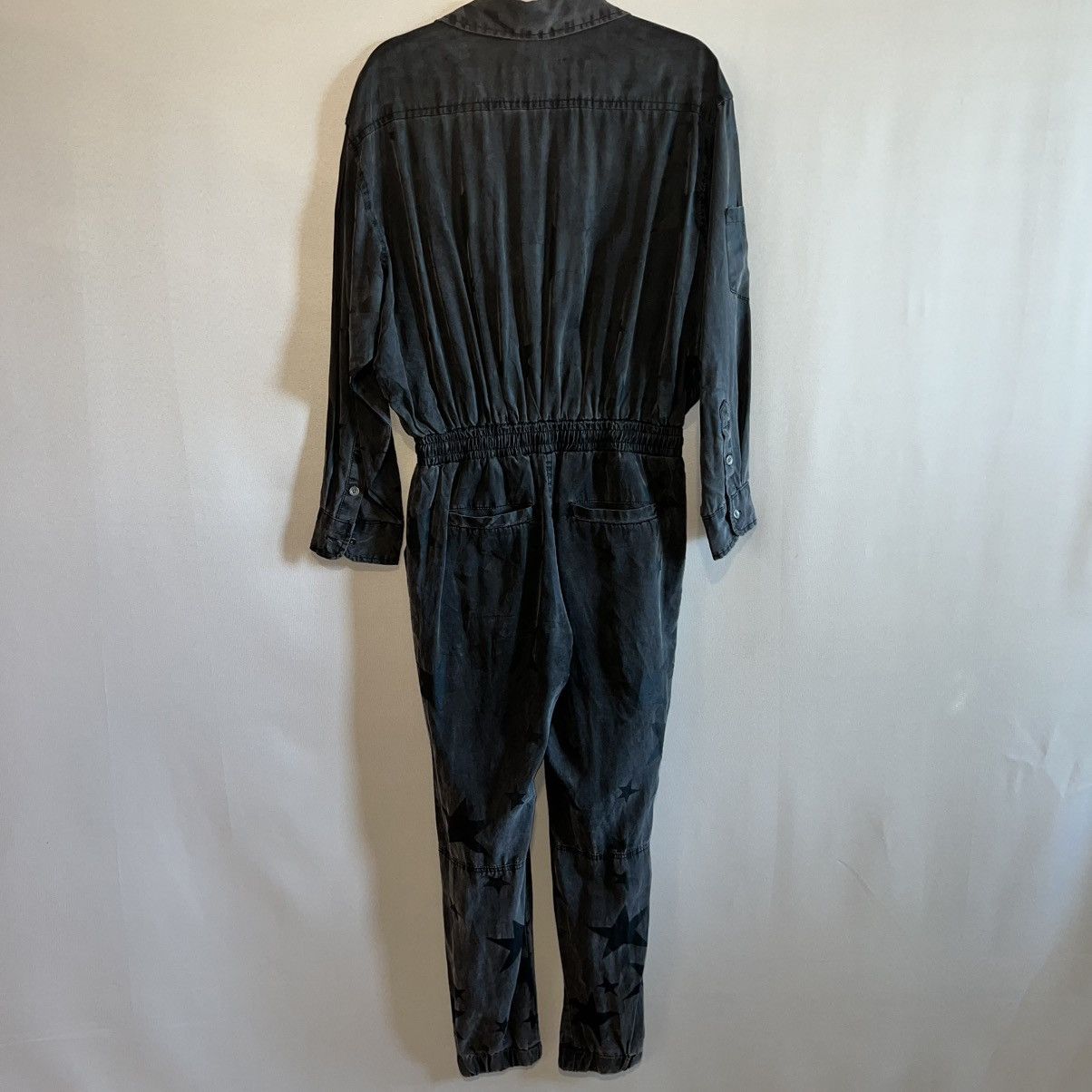 Vintage Havana Vintage Havana Washed Star Embroidered Jumpsuit - Size Small Size 27" / US 4 / IT 40 - 3 Thumbnail