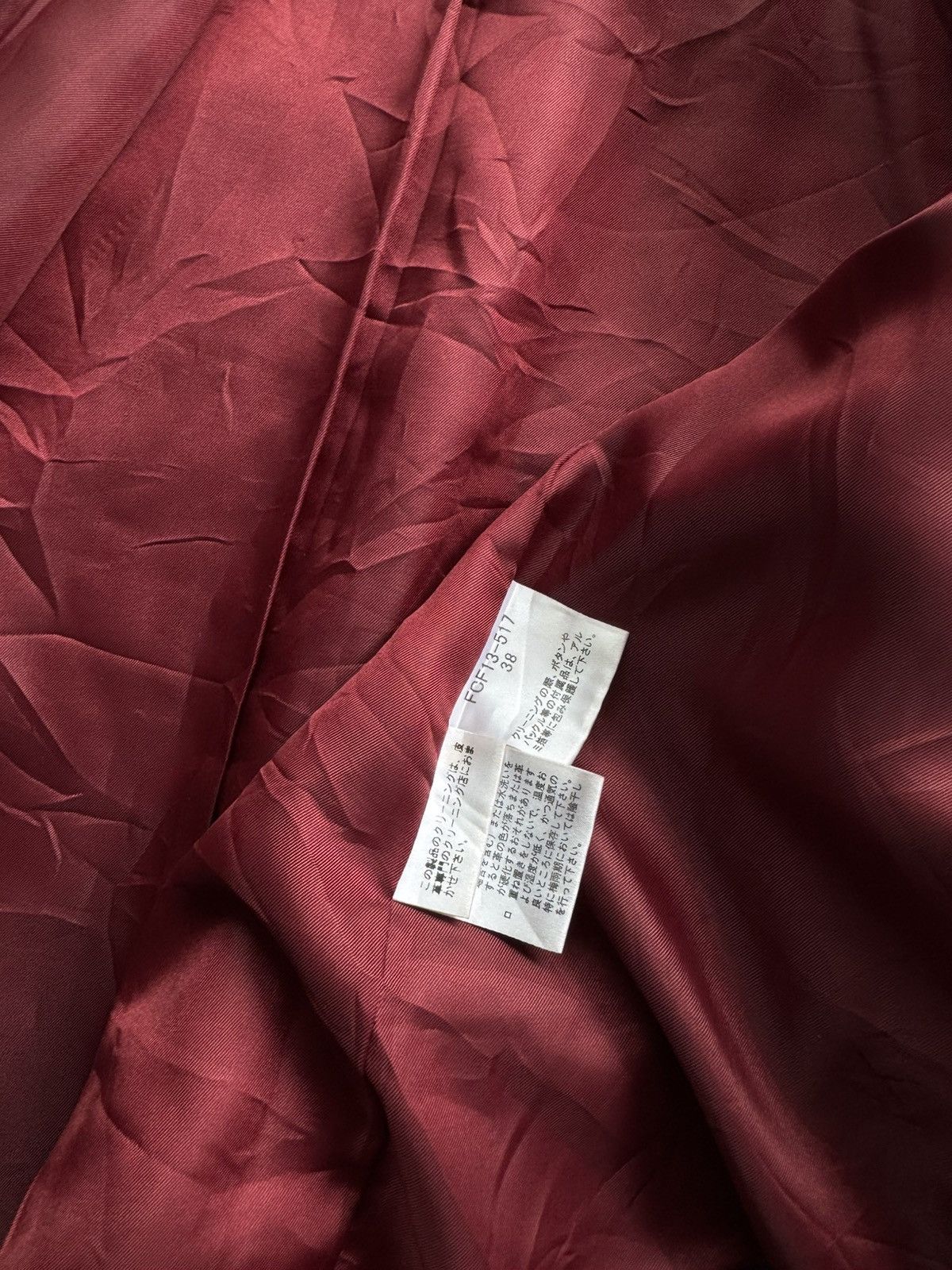 Burberry Prorsum Burberry Blue Label Burgundy Leather jacket Size 38 Size M / US 6-8 / IT 42-44 - 8 Thumbnail