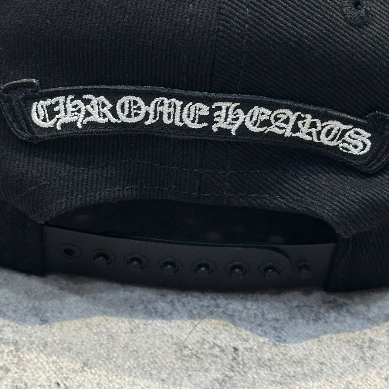 Chrome Hearts Chrome Hearts cross BSBL cap denim black Size ONE SIZE - 6 Thumbnail