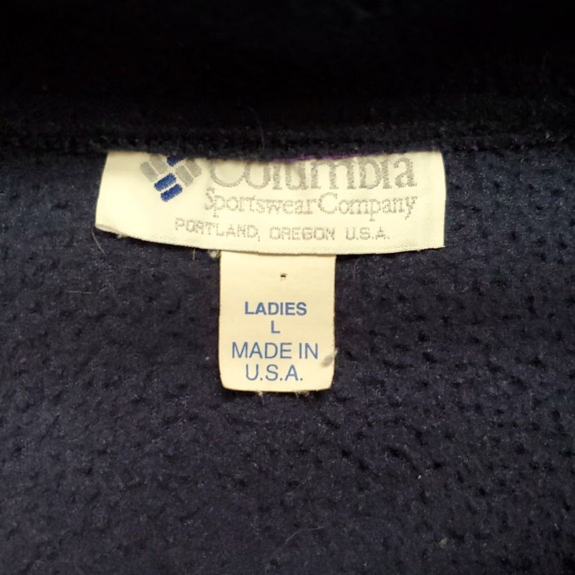 Vintage VINTAGE Columbia Sweater Womens L Blue T Snap Fleece Pullover Made in USA Retro Size L / US 10 / IT 46 - 6 Thumbnail