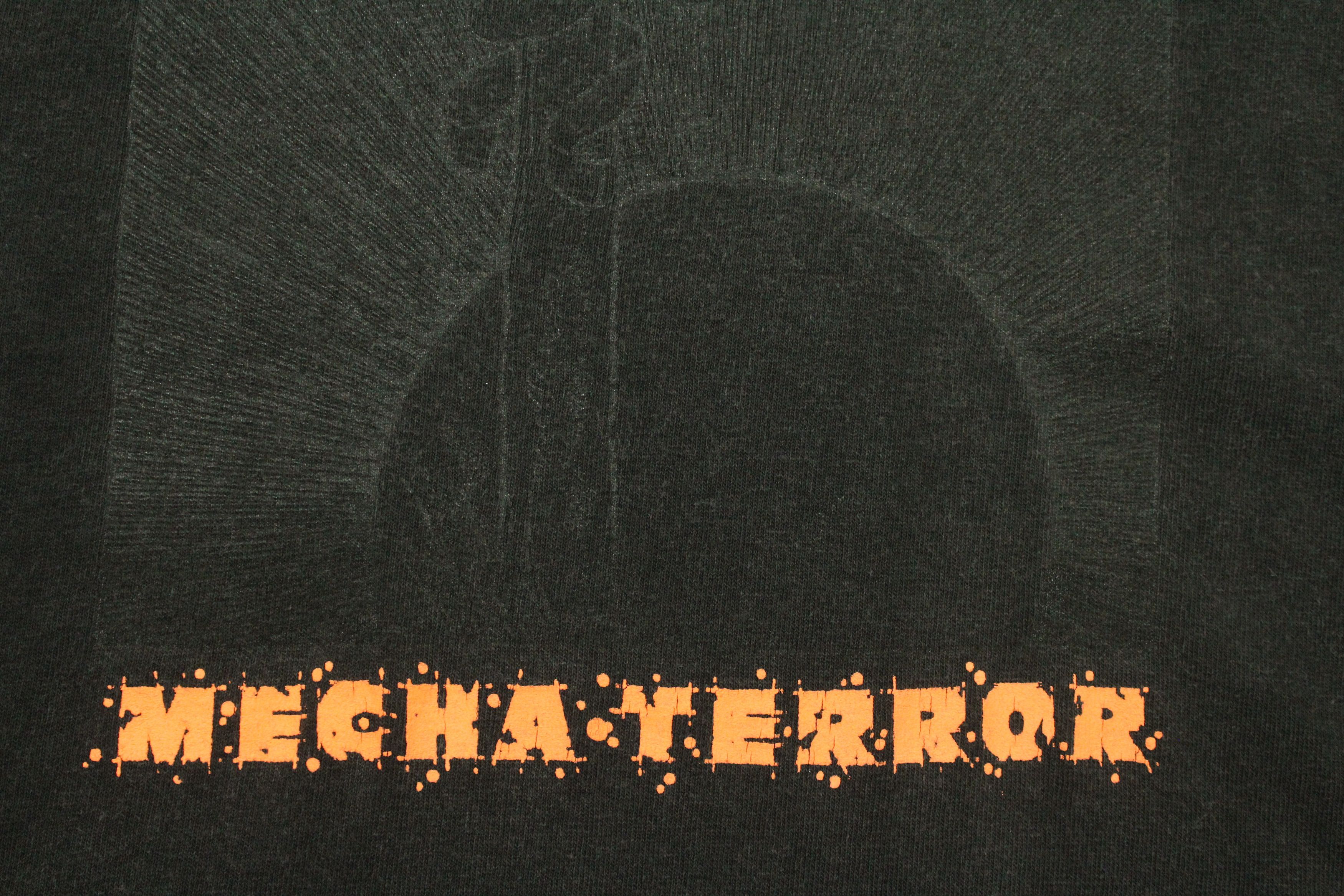 Vintage Vintage PUSHEAD MECHA TERROR T Shirt Black Motif Planet Toys Size US L / EU 52-54 / 3 - 4 Thumbnail