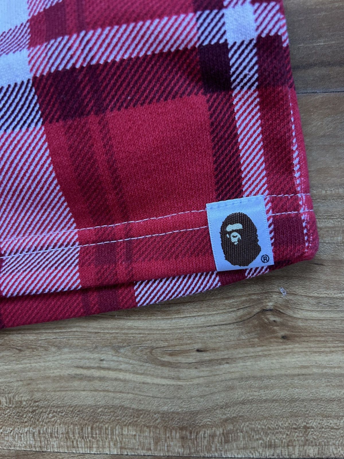 Bape NEW Bape Check Sweat Shorts w/ Gift Size US 28 / EU 44 - 10 Thumbnail