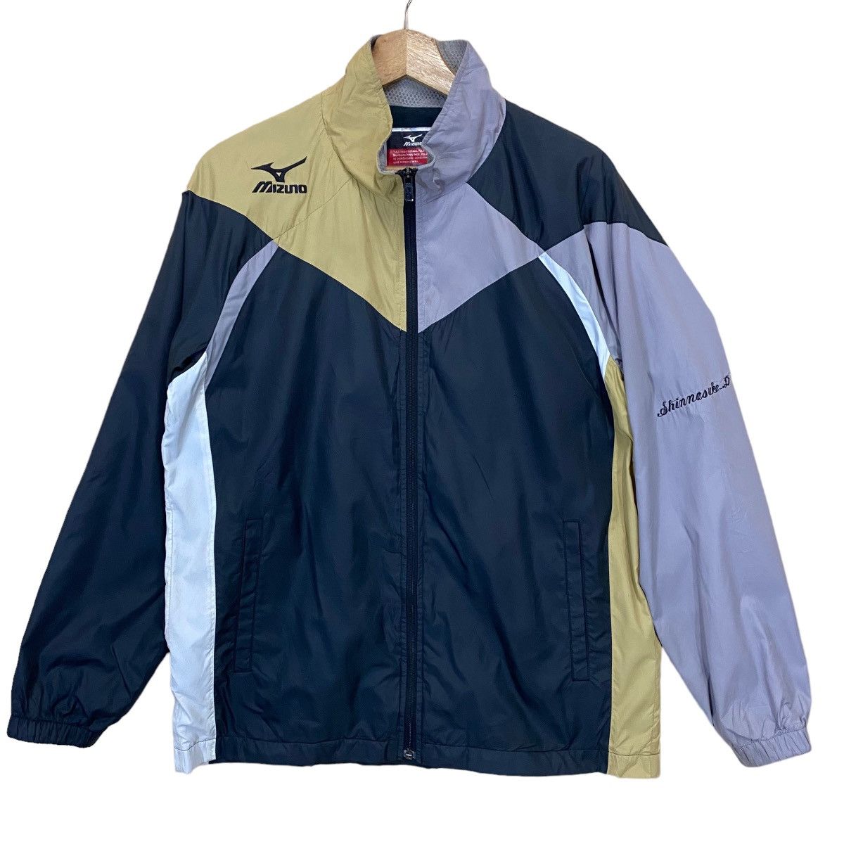 Japanese Brand Mizuno Multicolour Zipper Jacket Size US M / EU 48-50 / 2 - 1 Thumbnail