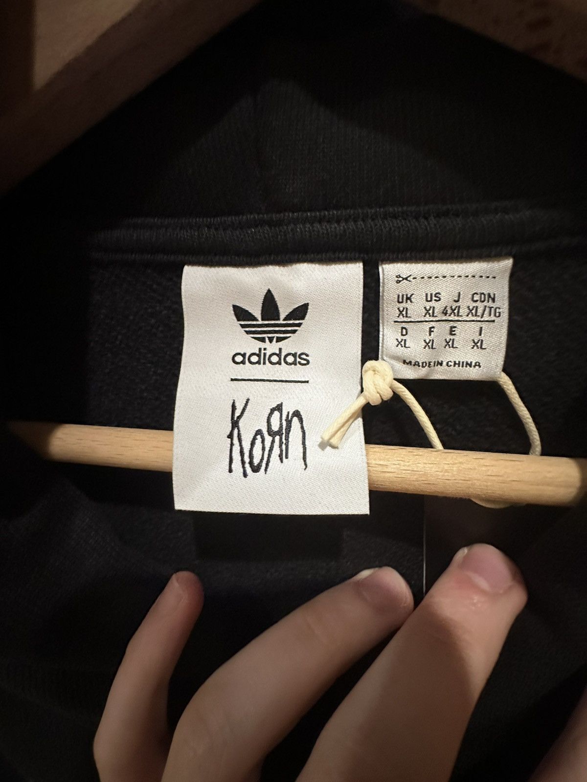 Adidas Korn x Adidas Hoodie Size US XL / EU 56 / 4 - 2 Thumbnail
