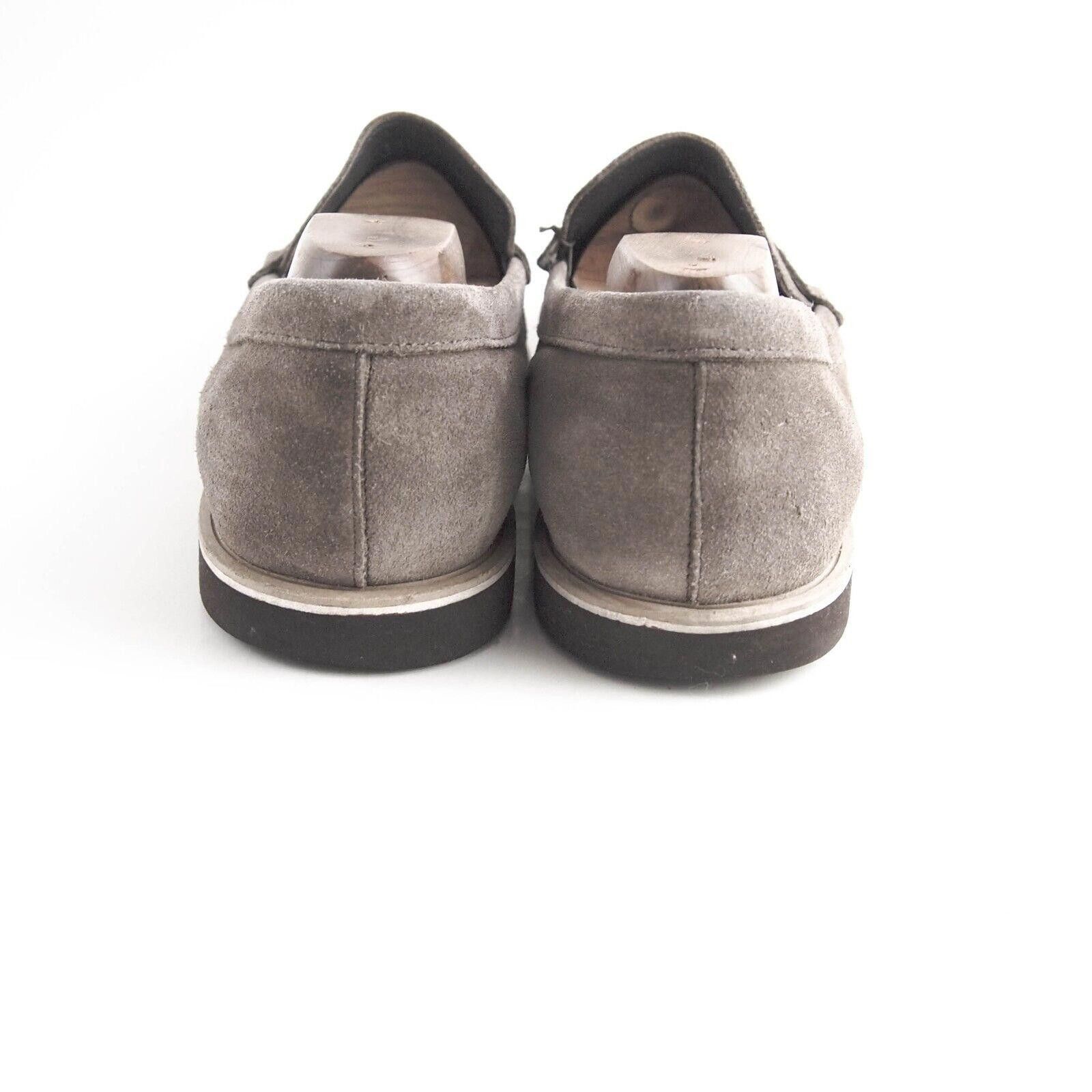 Hogan Hogan Penny Loafers Gray Suede Mens US 11.5 EU 44.5 Size US 11.5 / EU 44-45 - 5 Thumbnail