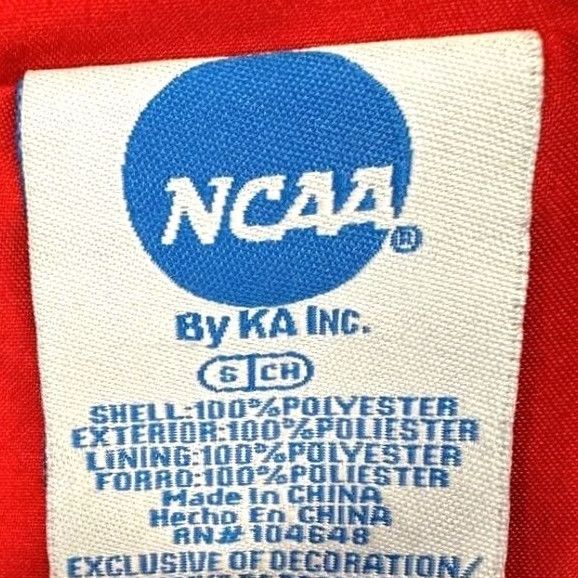 NCAA NCAA Jacket Mens Small Red Ohio State Buckeyes Quarter Zip Pullover Long Sleeve Size US S / EU 44-46 / 1 - 5 Thumbnail