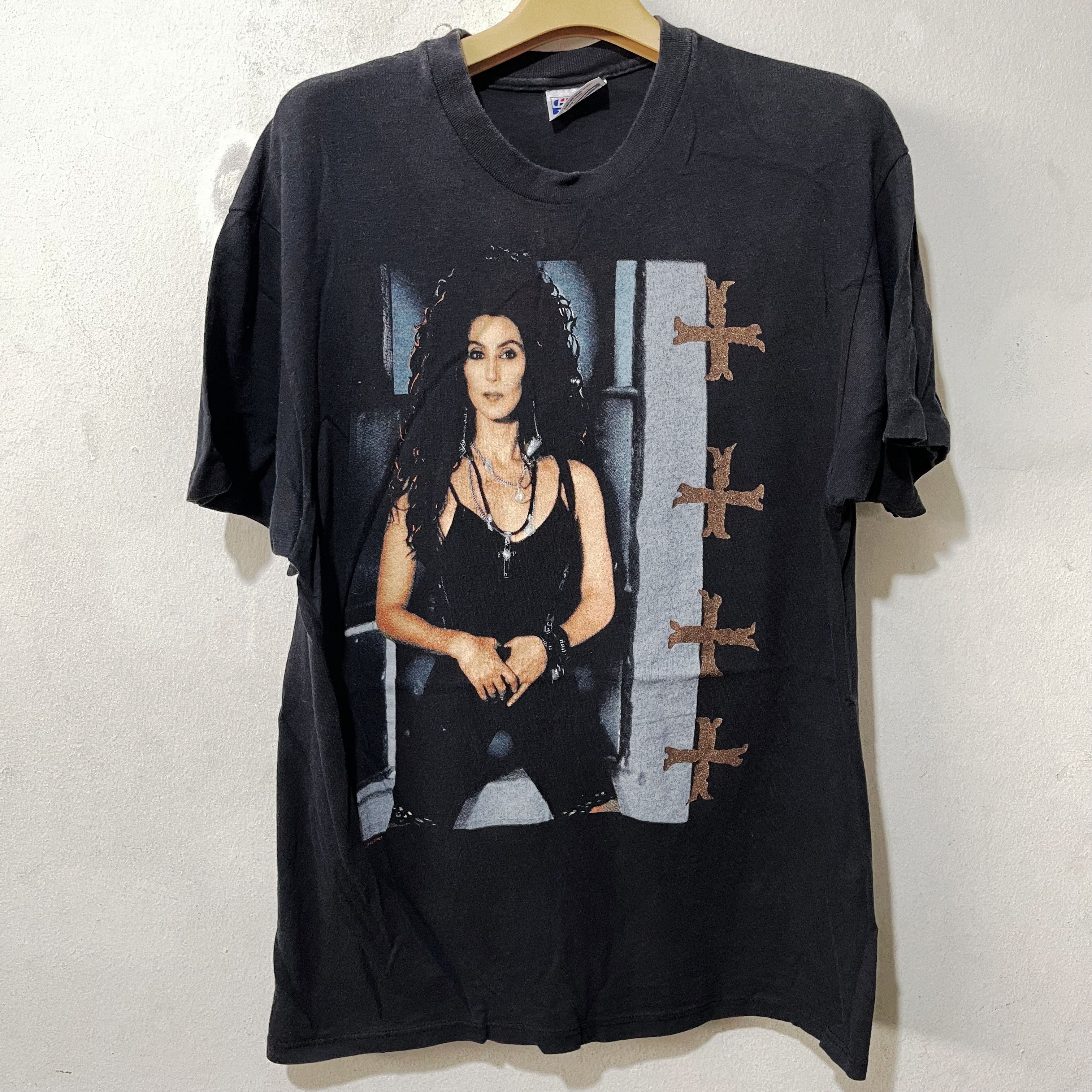 Band Tees × Vintage Vintage 1990 Cher Shirt Size US M / EU 48-50 / 2 - 1 Thumbnail